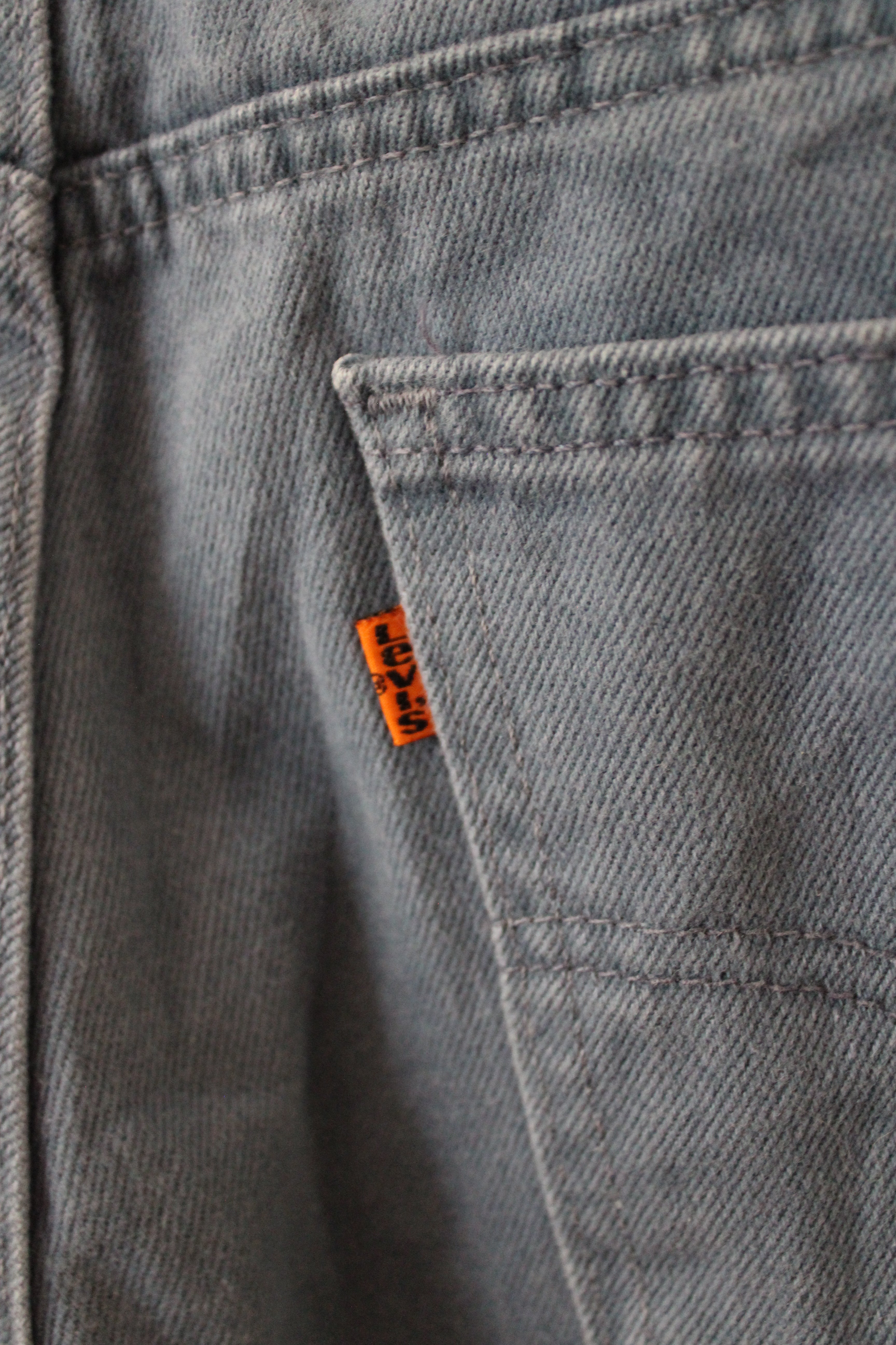 Vintage Levis 501's - Gray