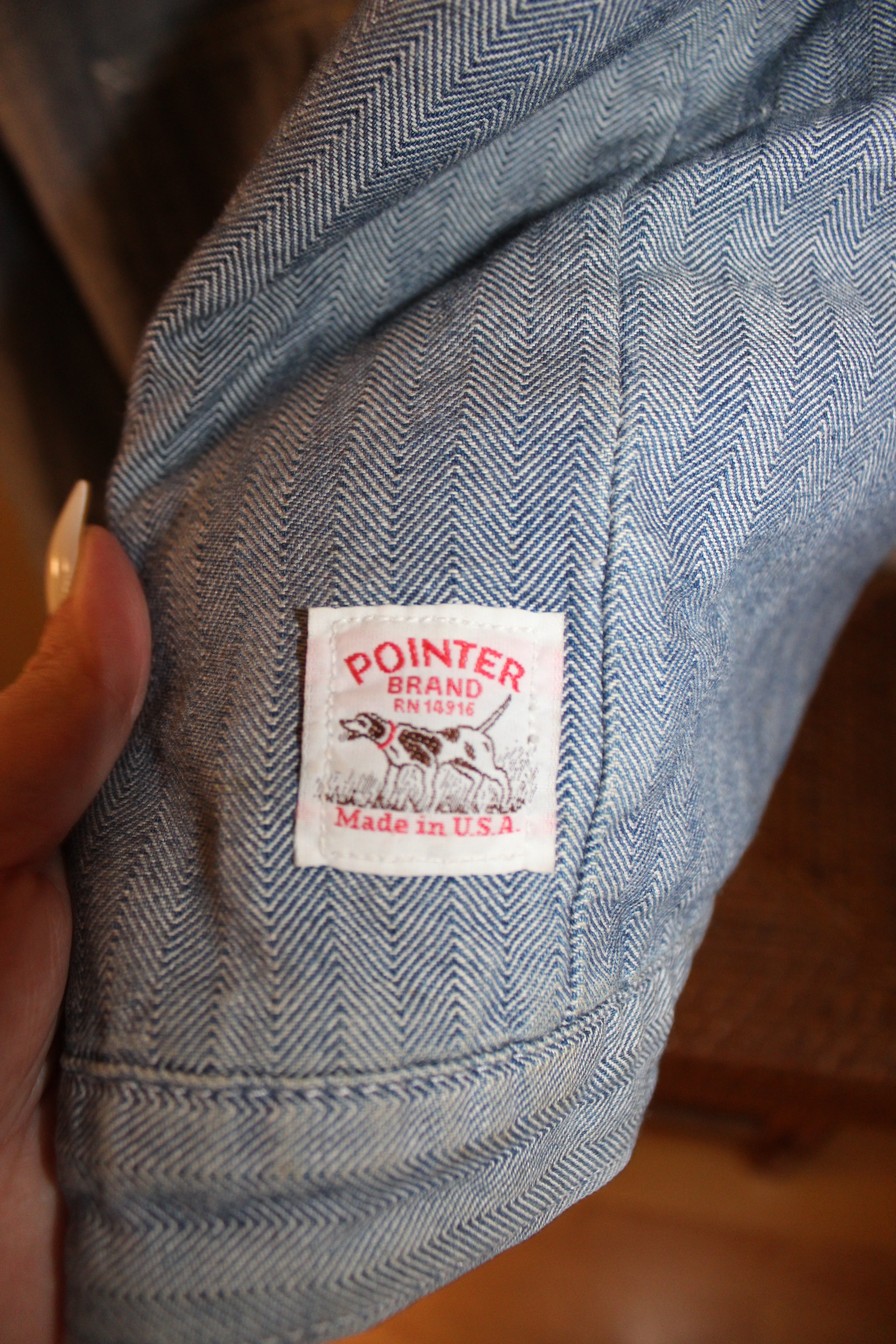 Vintage Lined Pointer Jacket