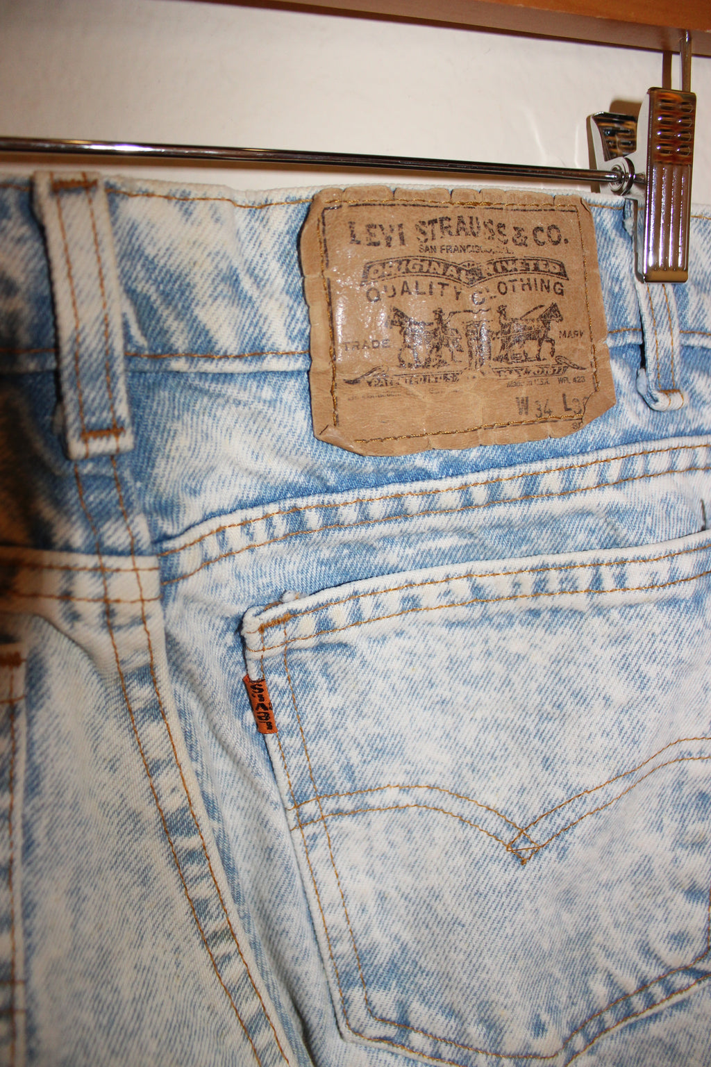 Acid Wash Orange Tabs