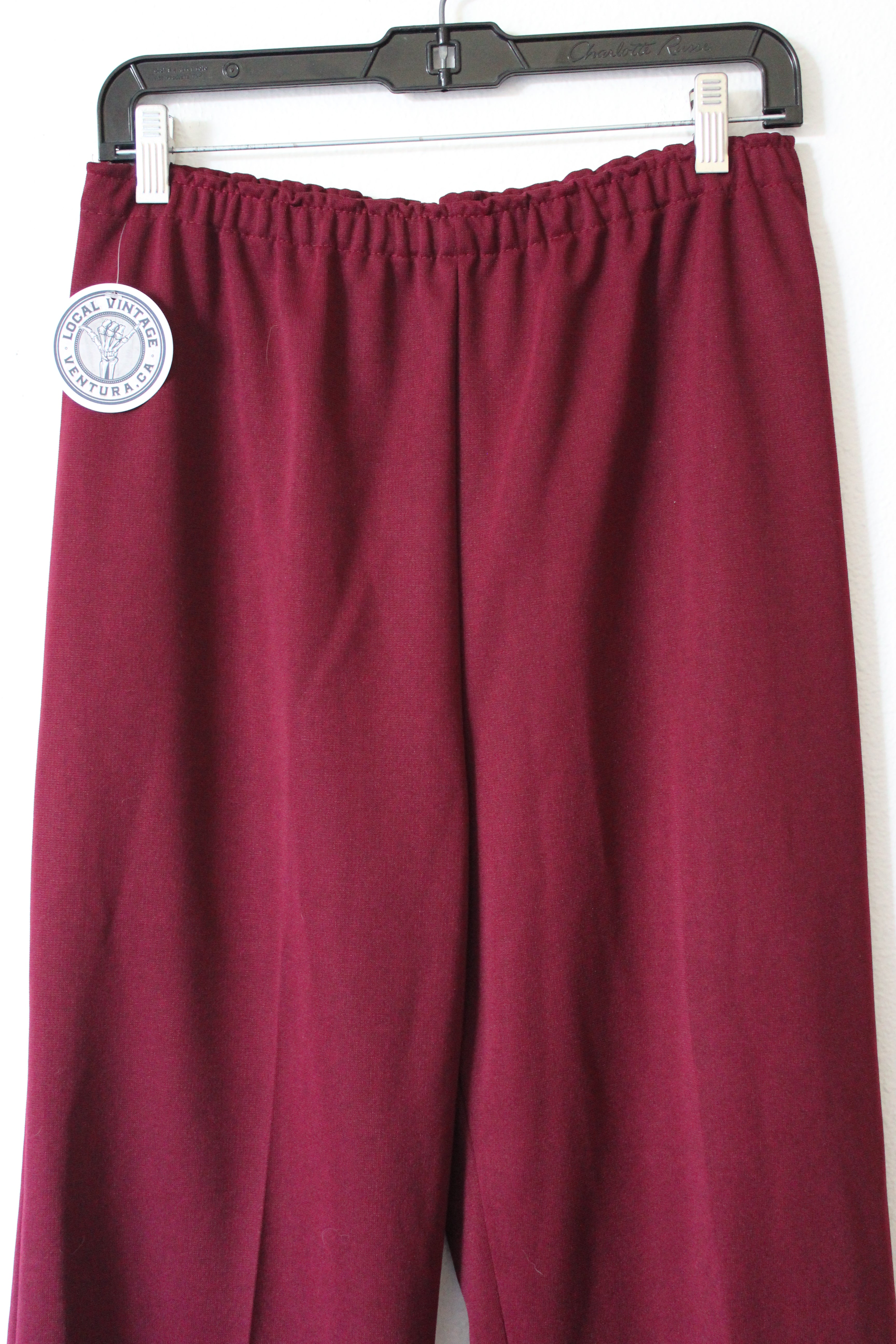 Vintage Maroon Pants