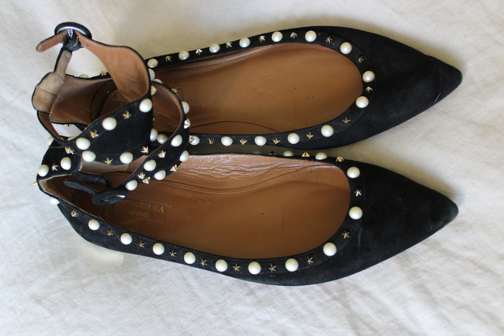 Preloved Aquazurra Flats
