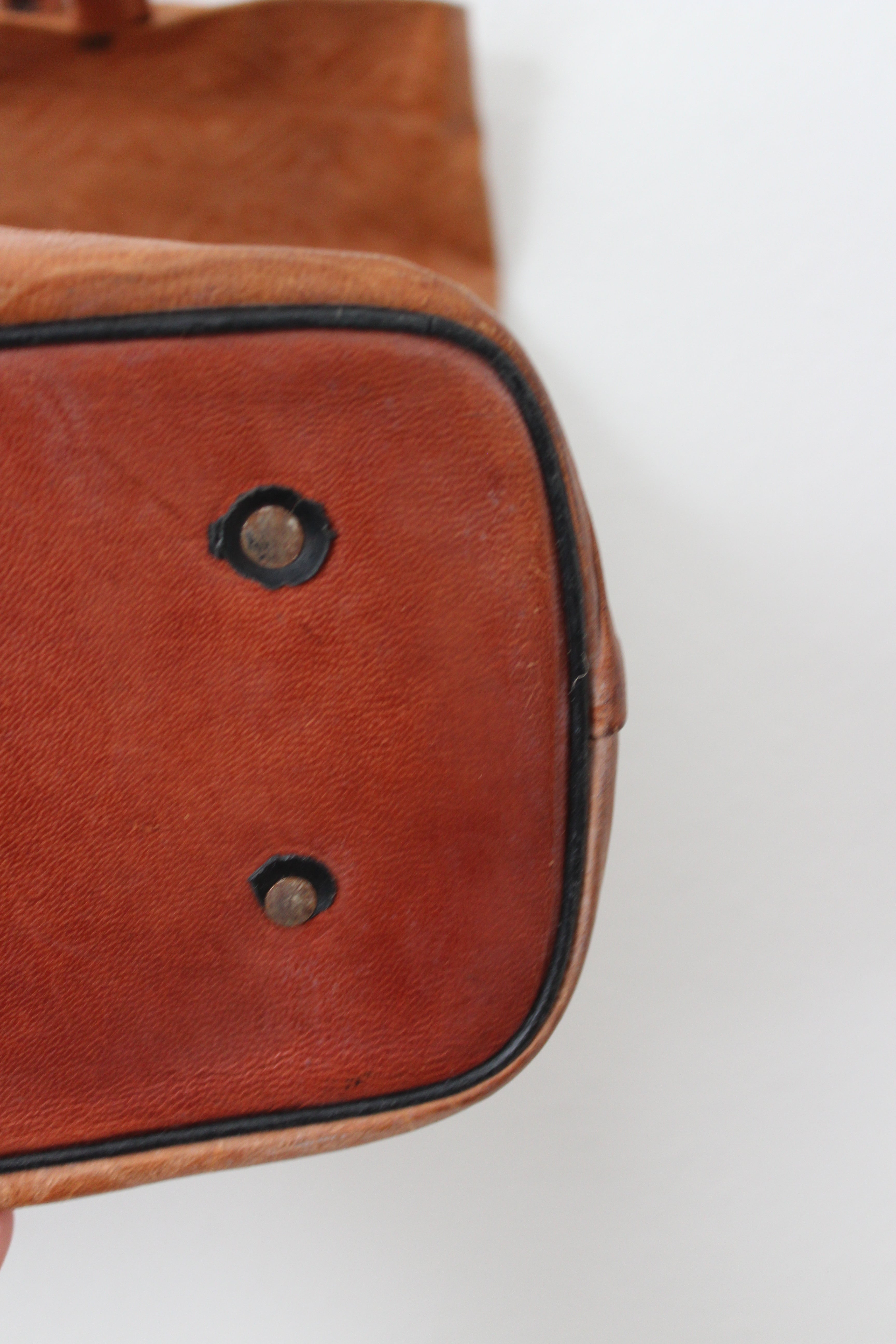 Mexican Tooled Leather Tote