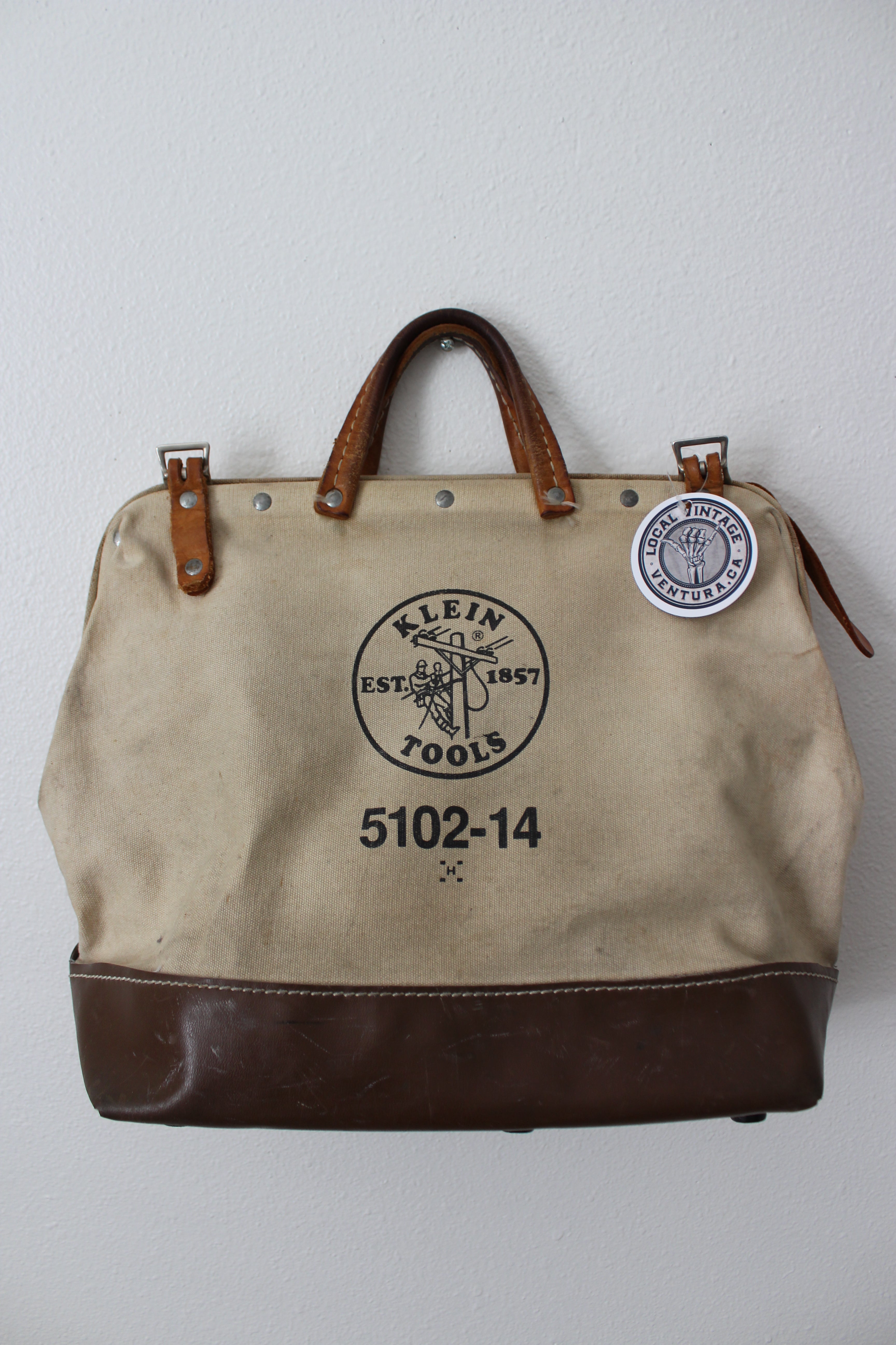 Vintage Canvas Tool Bag
