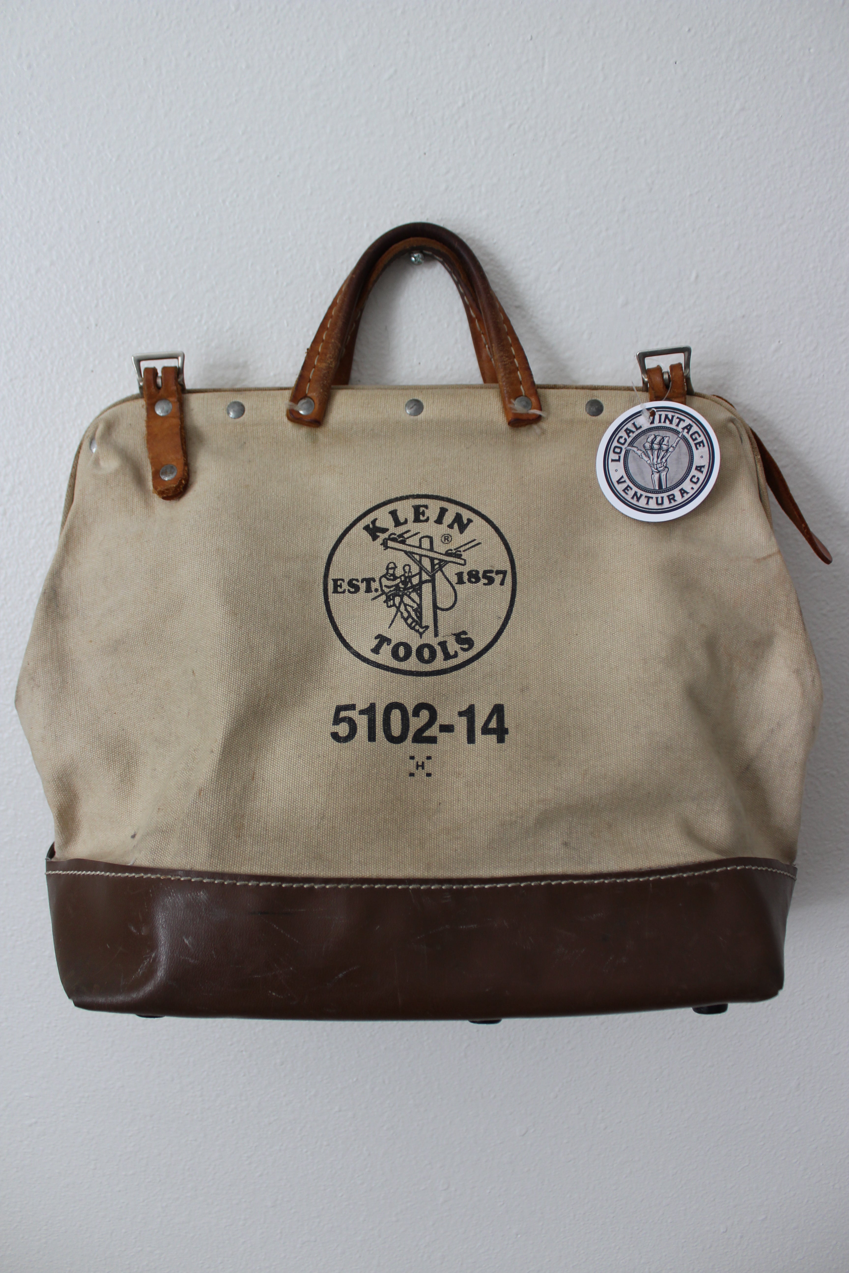 Vintage Canvas Tool Bag