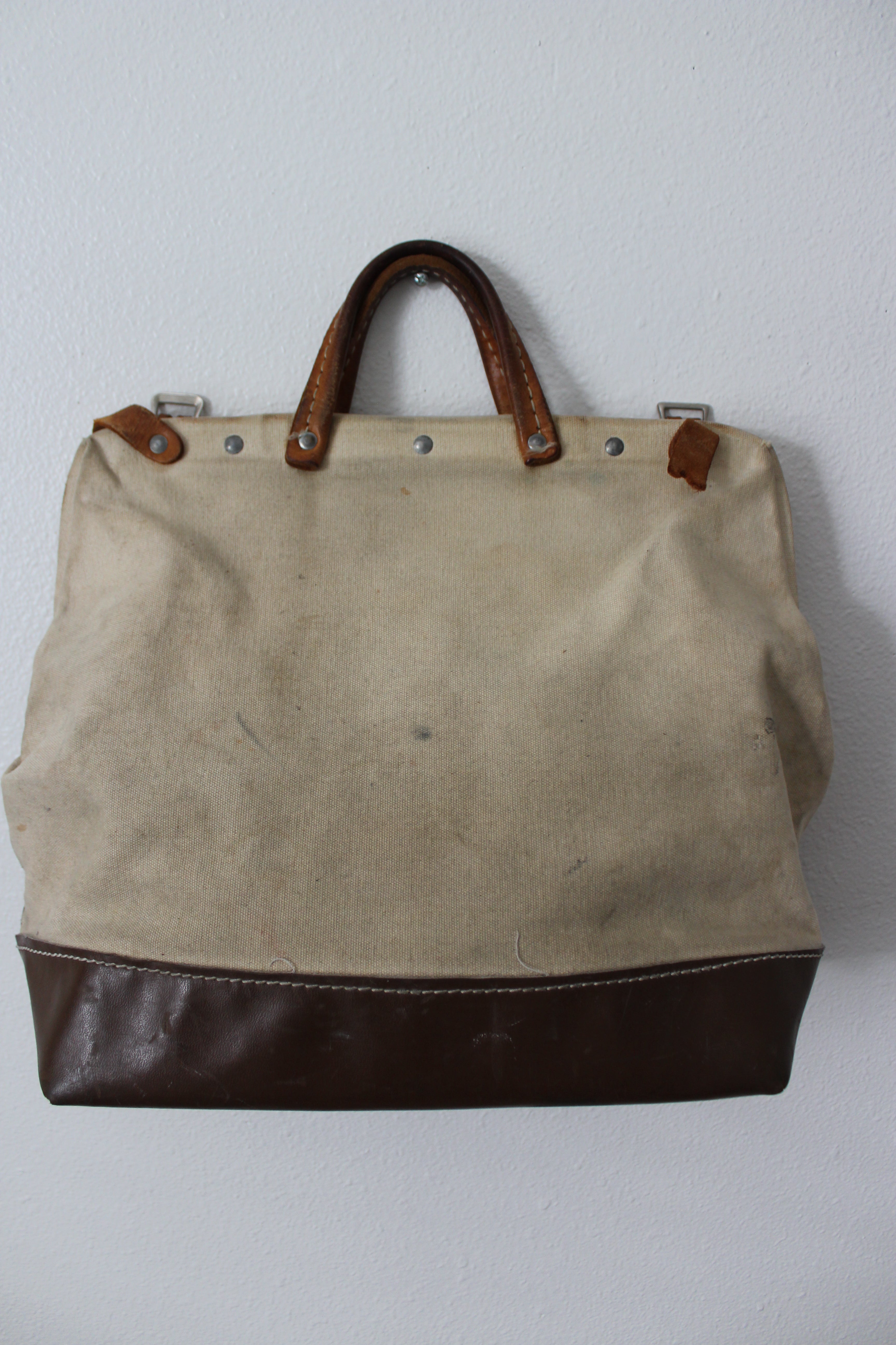Vintage Canvas Tool Bag