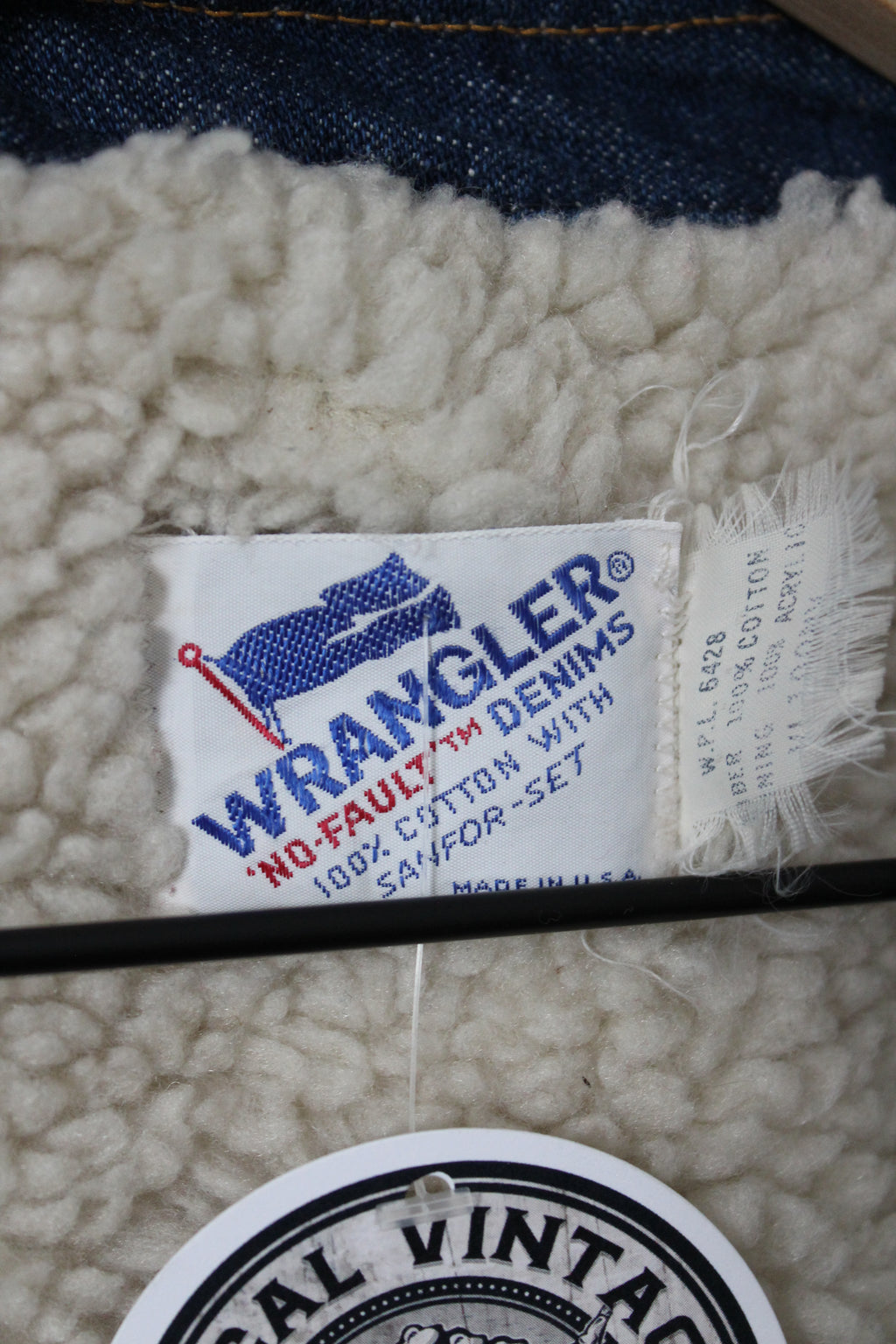 Vintage Lined Wranglers Vest