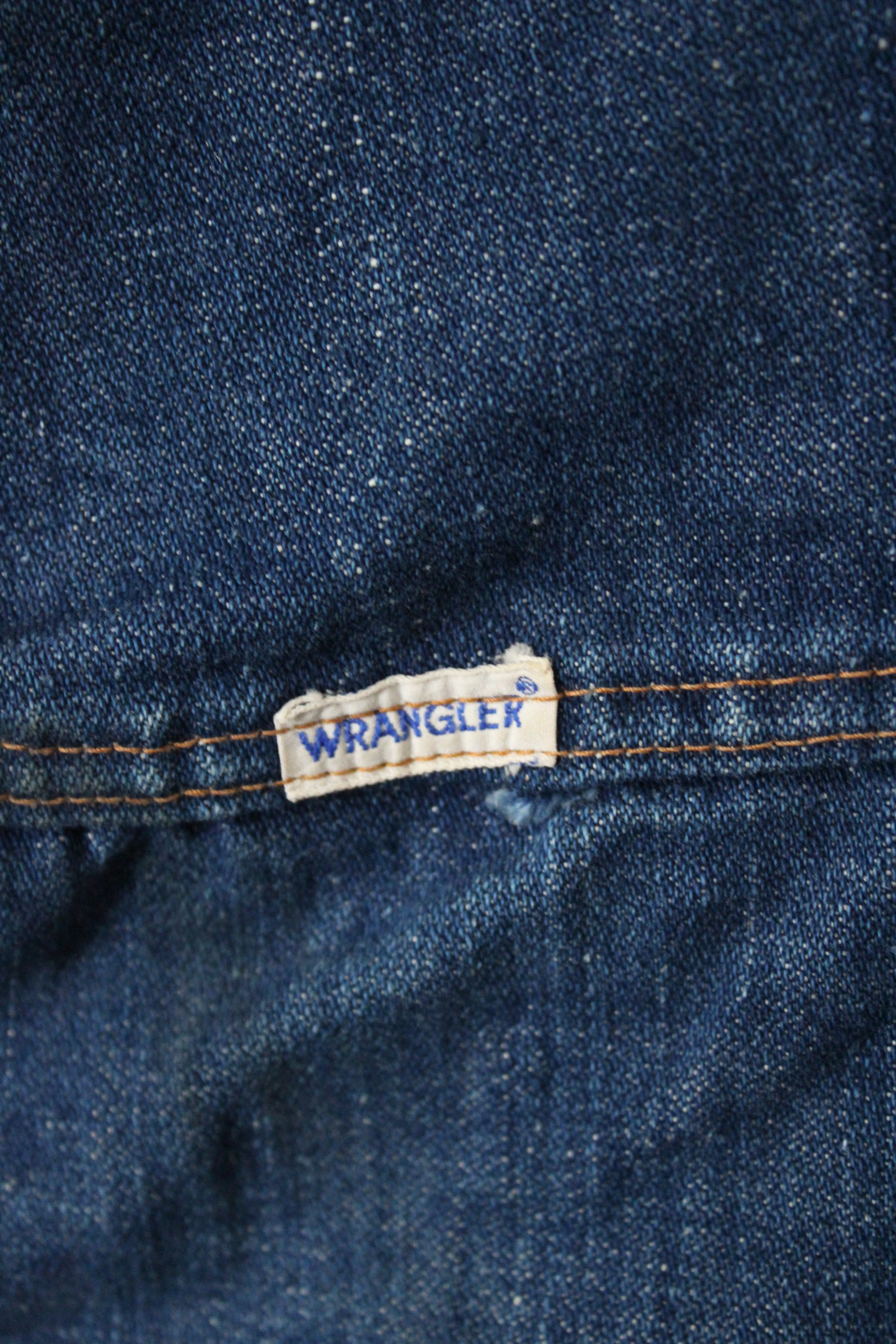 Vintage Lined Wranglers Vest