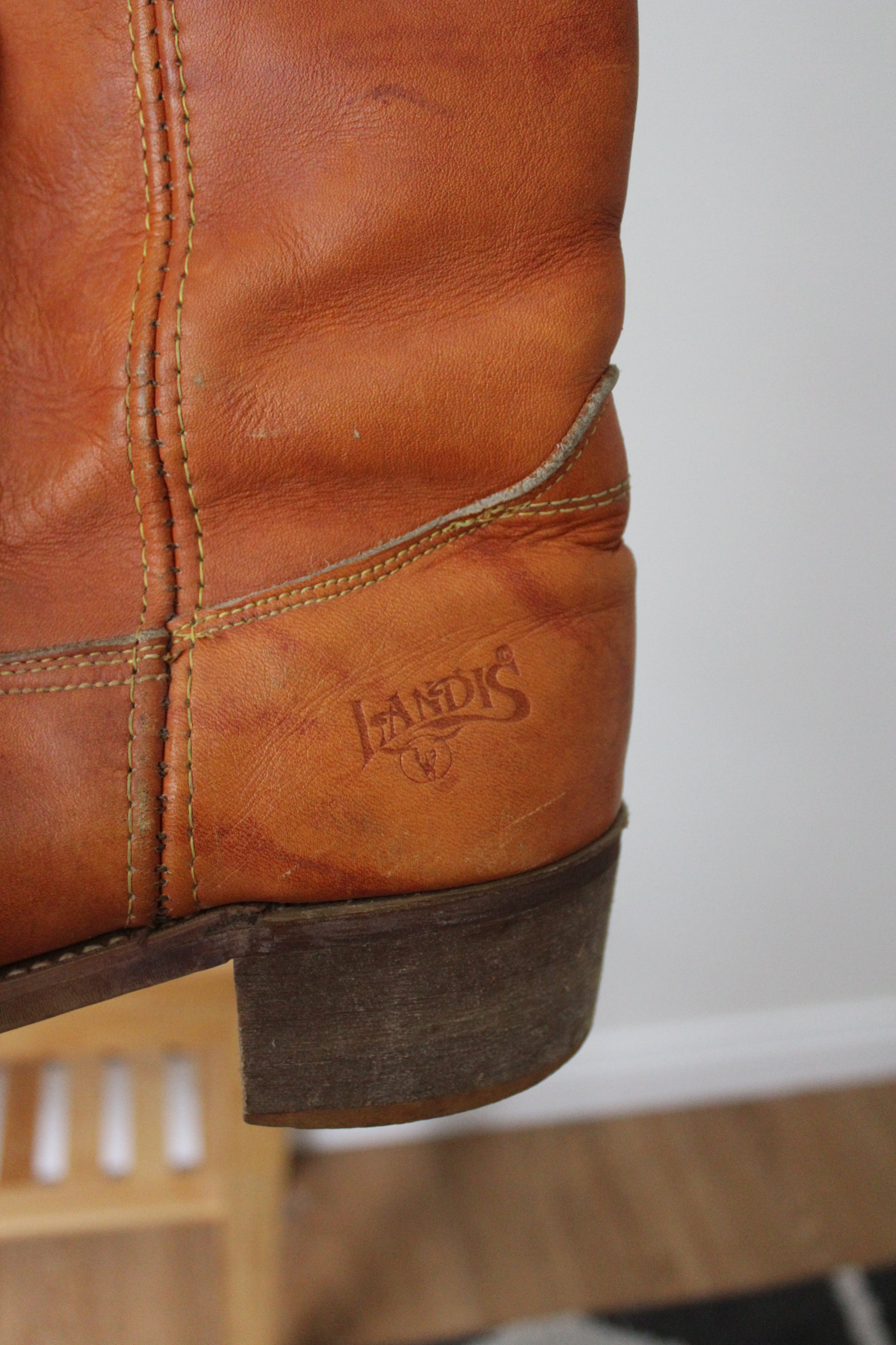 Vintage Landis Leather Boots