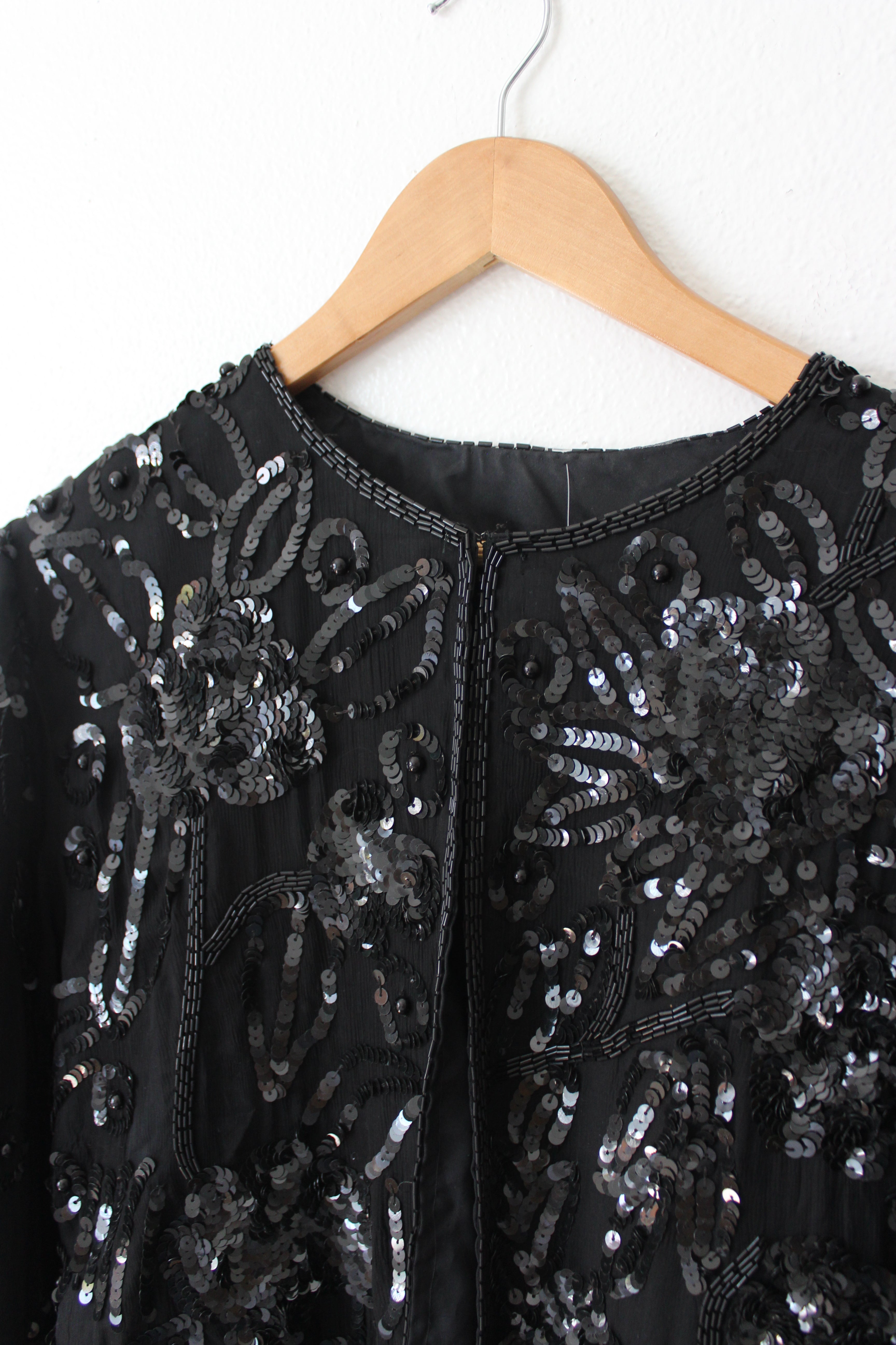 Vintage Sequin Cardigan