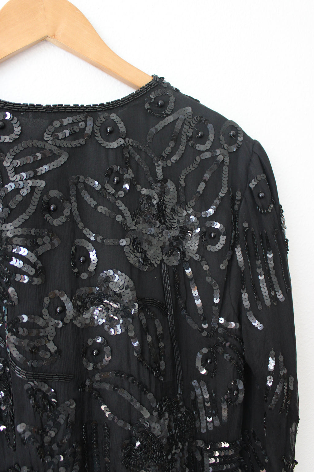 Vintage Sequin Cardigan
