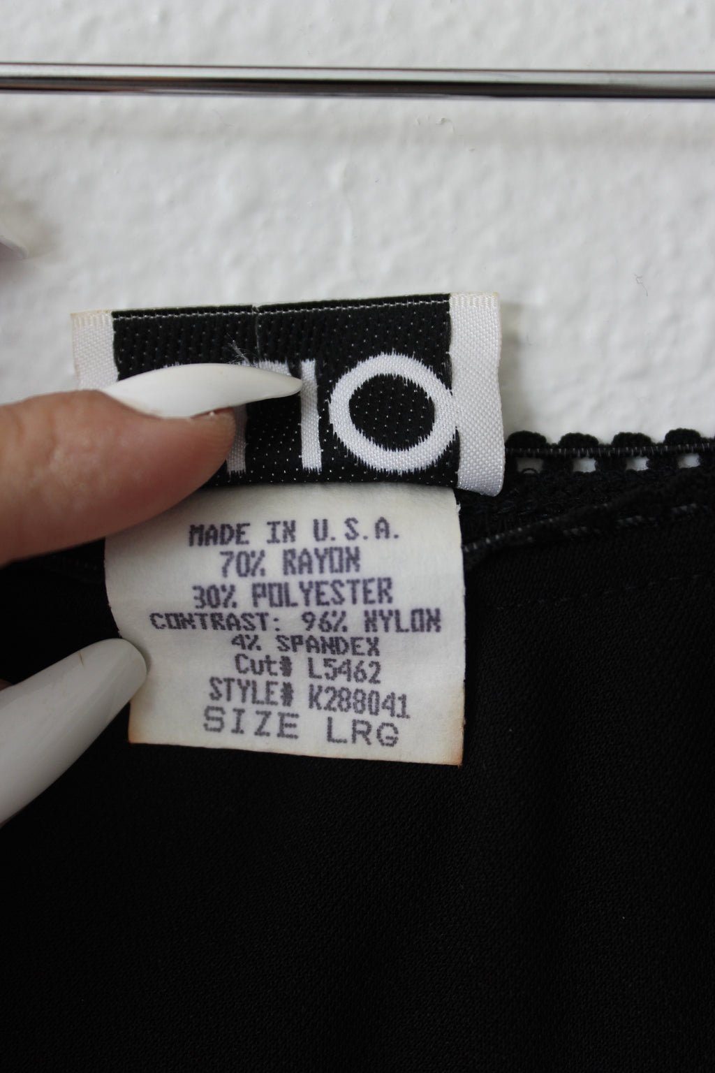 80's Deadstock Rayon Skirt