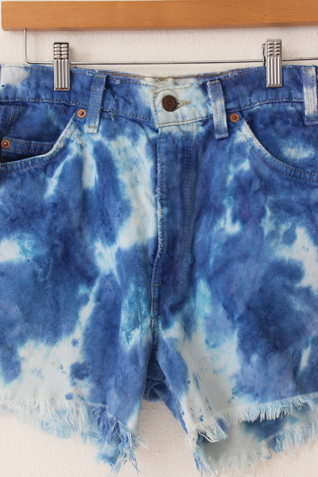 Vintage Tie Dye Orange Tabs