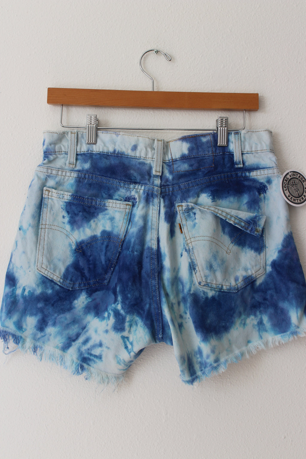 Vintage Tie Dye Orange Tabs