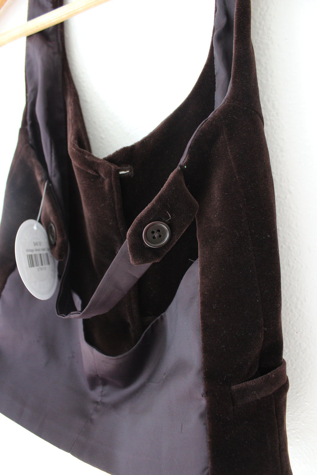 Vintage Velvet Halter Top