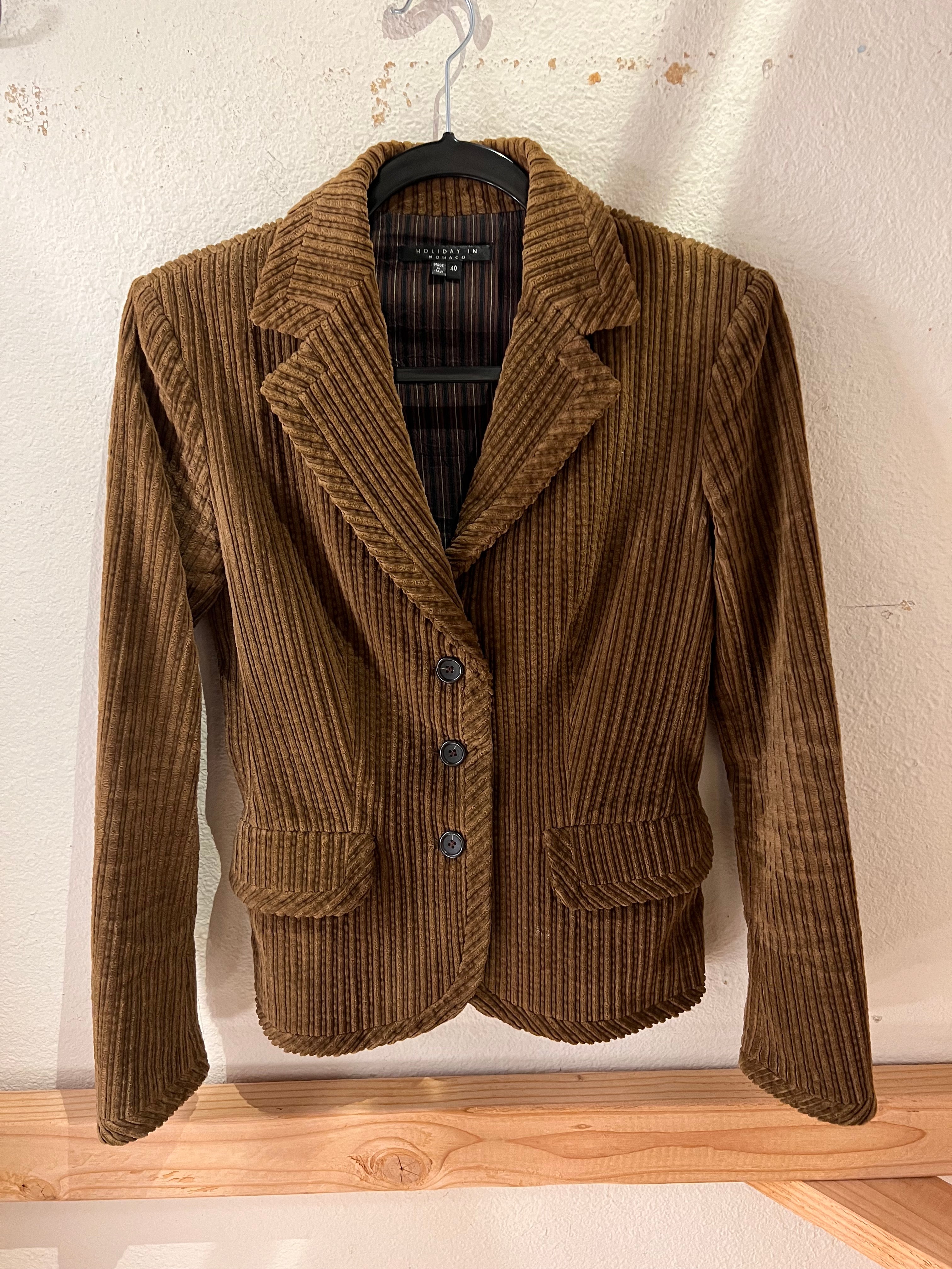 2000's Italian Corduroy Blazer