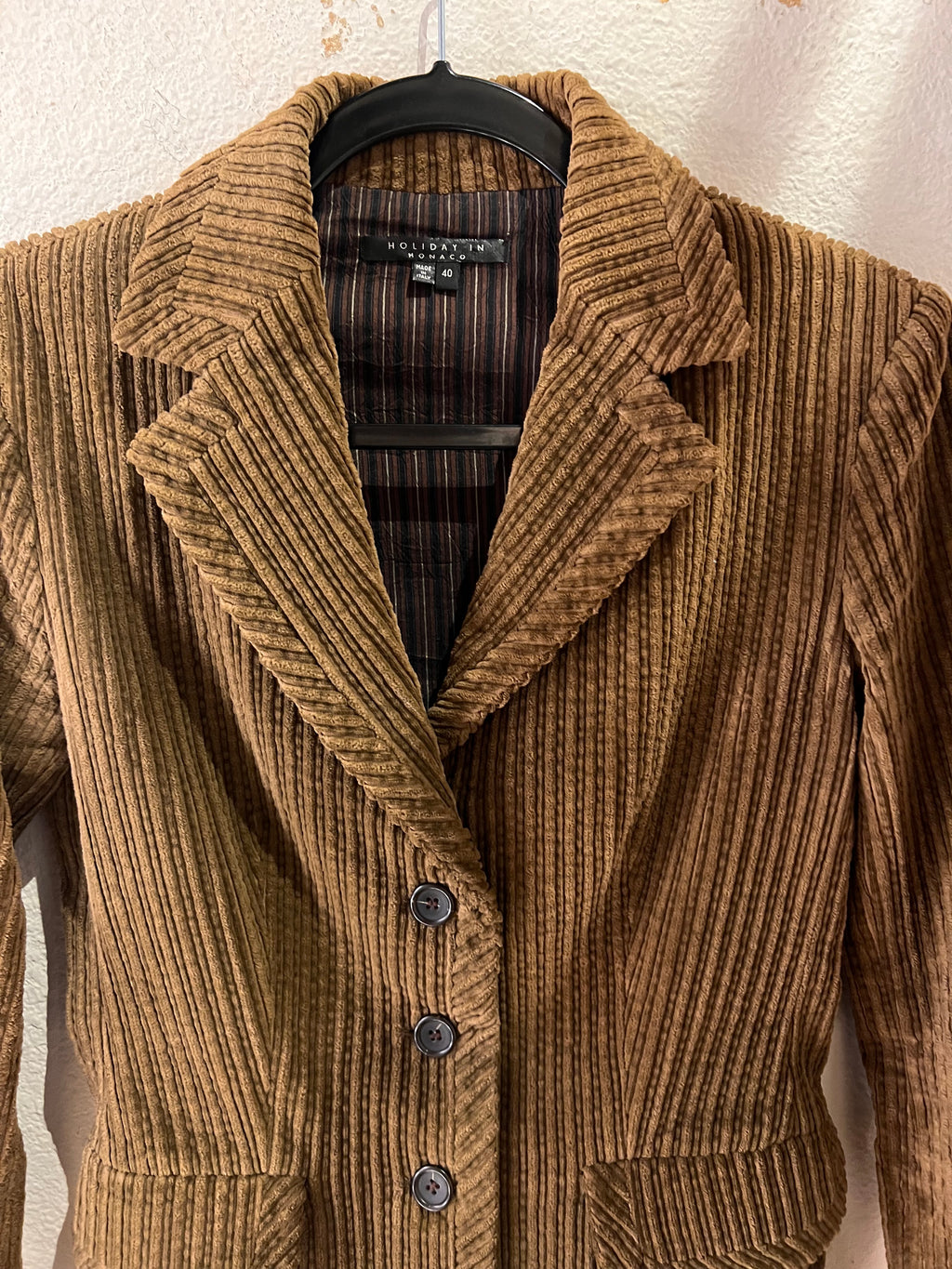 2000's Italian Corduroy Blazer