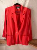 90's Oversized Pink Blazer