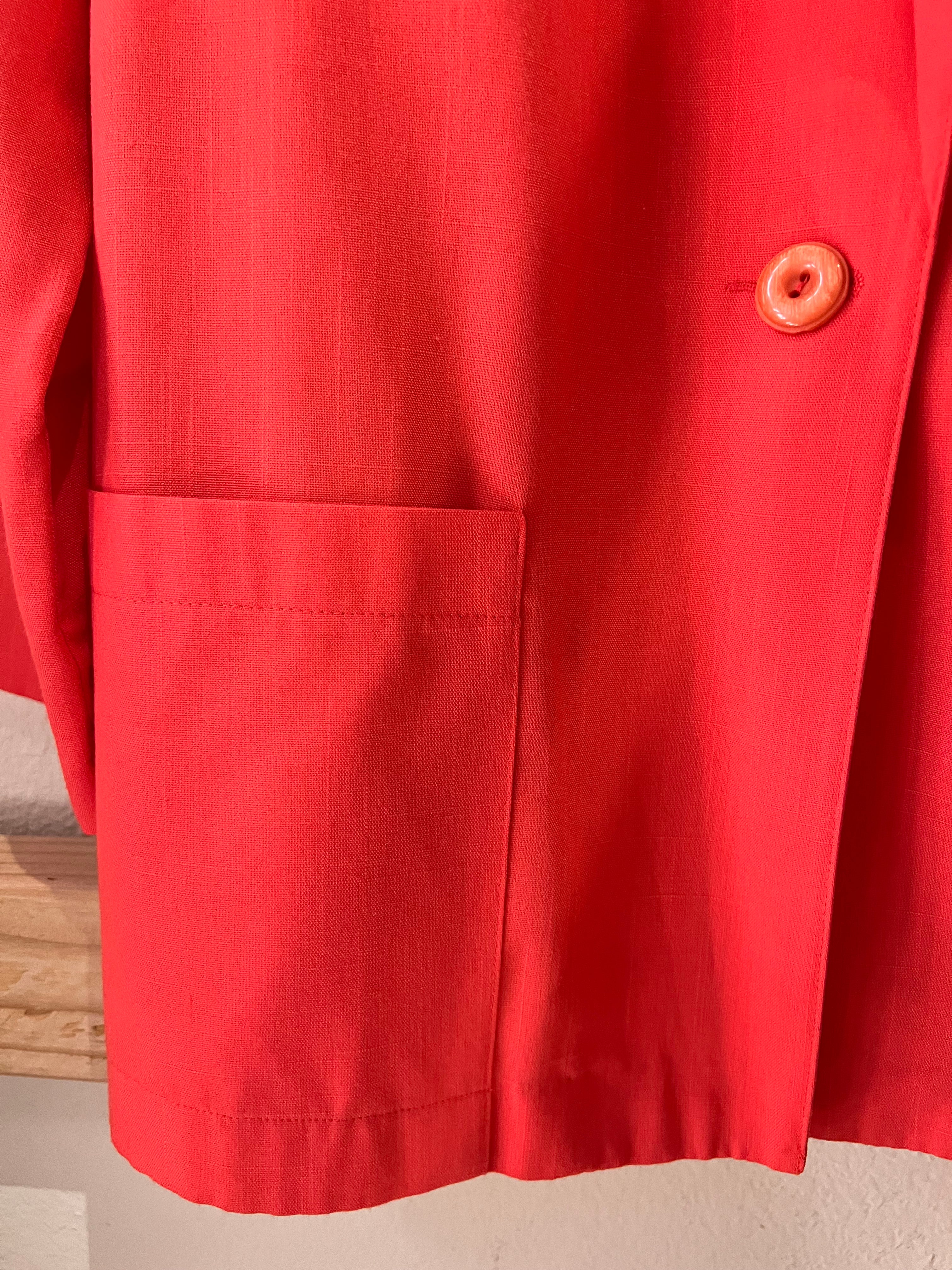90's Oversized Pink Blazer