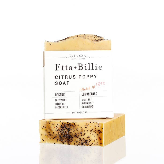Citrus Poppy Seed Soap 5 oz
