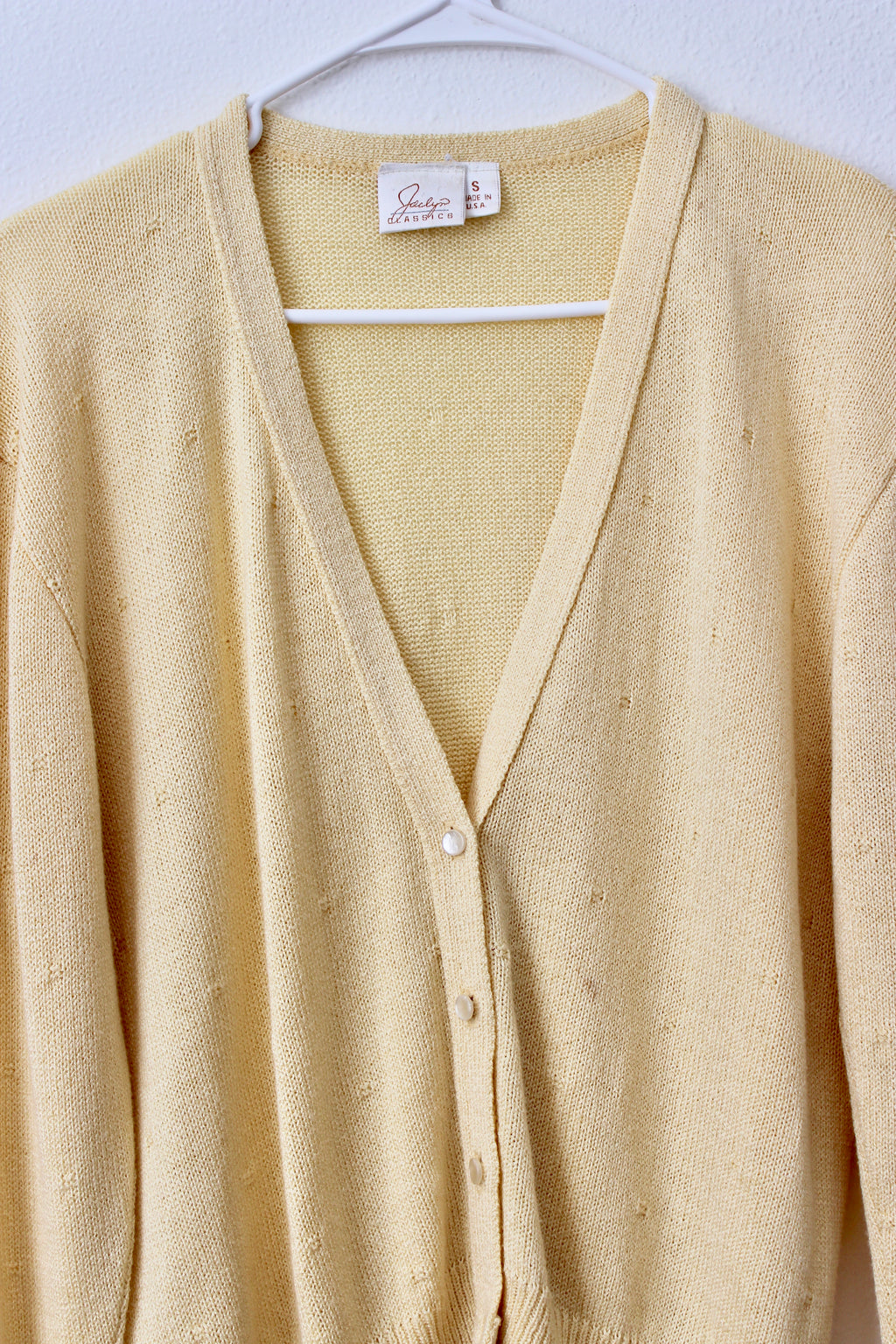Vintage Made in USA Cardigan