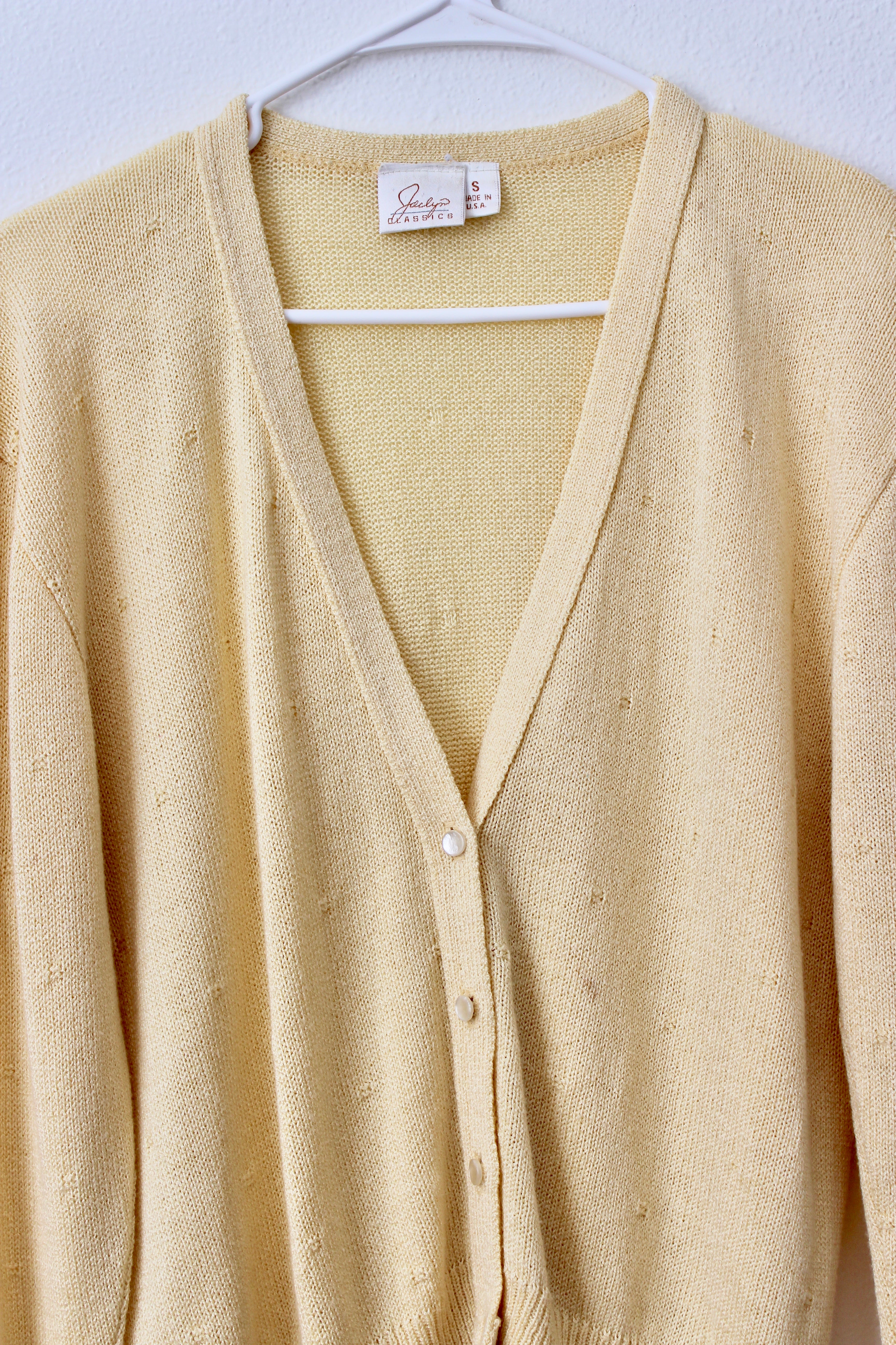 Vintage Made in USA Cardigan