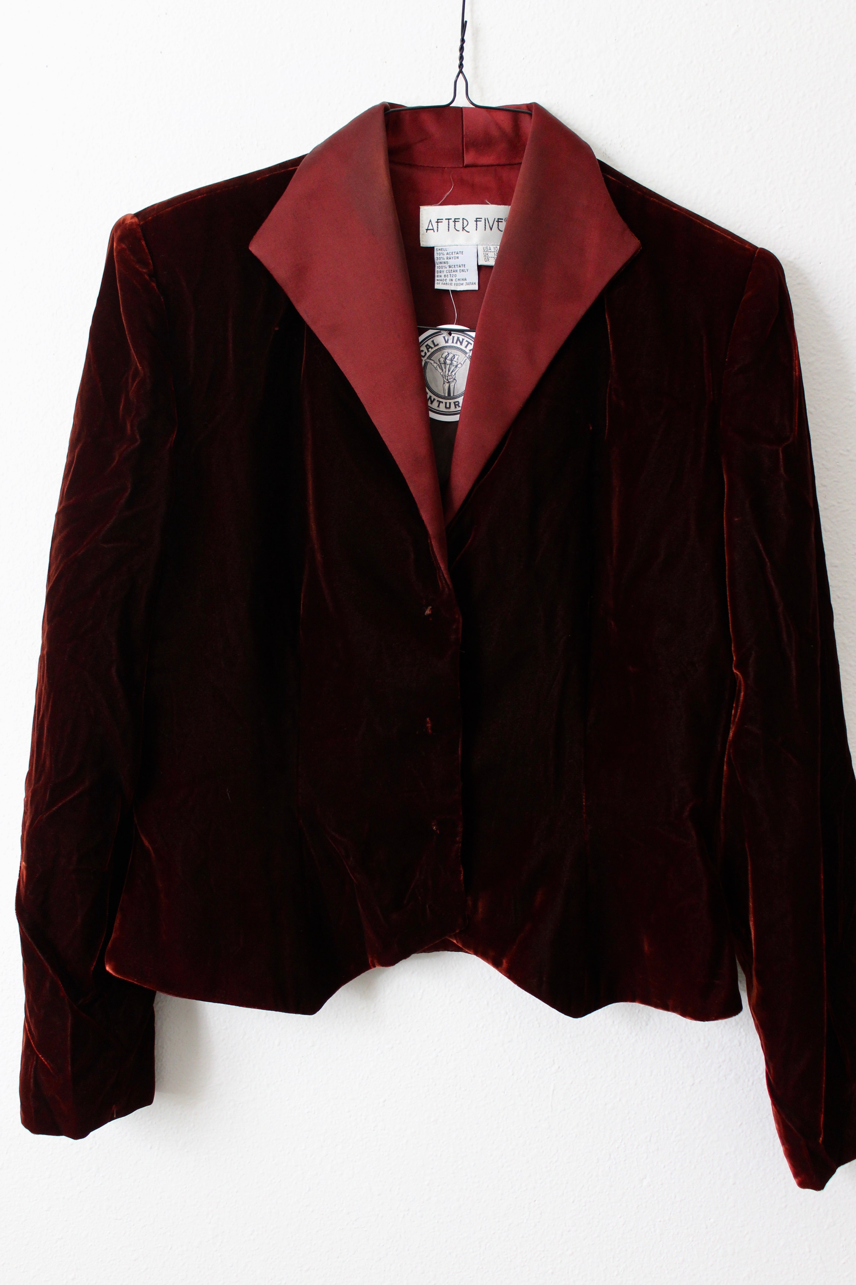 Vintage Velvet Blazer