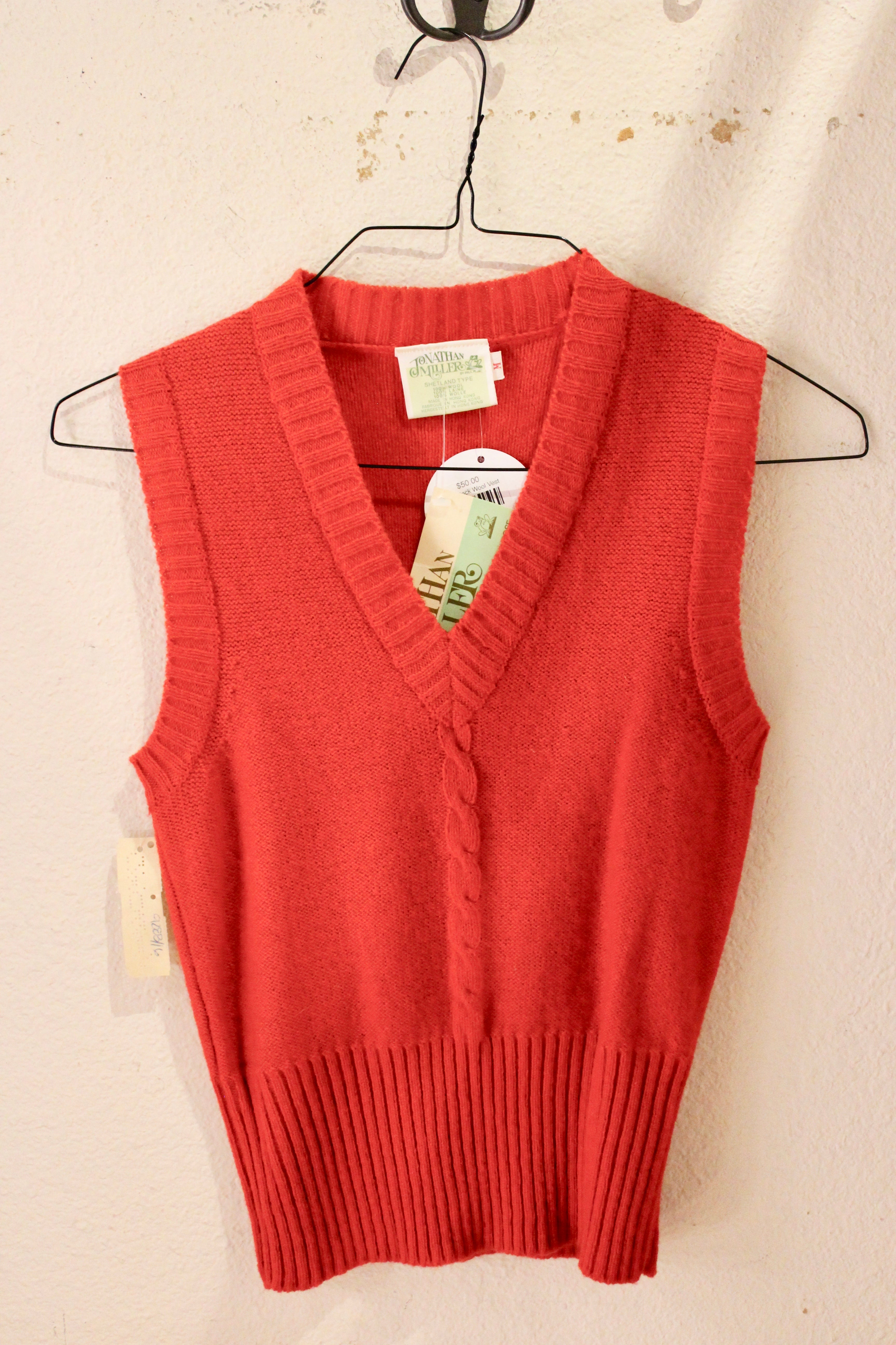 Deadstock Wool Vest