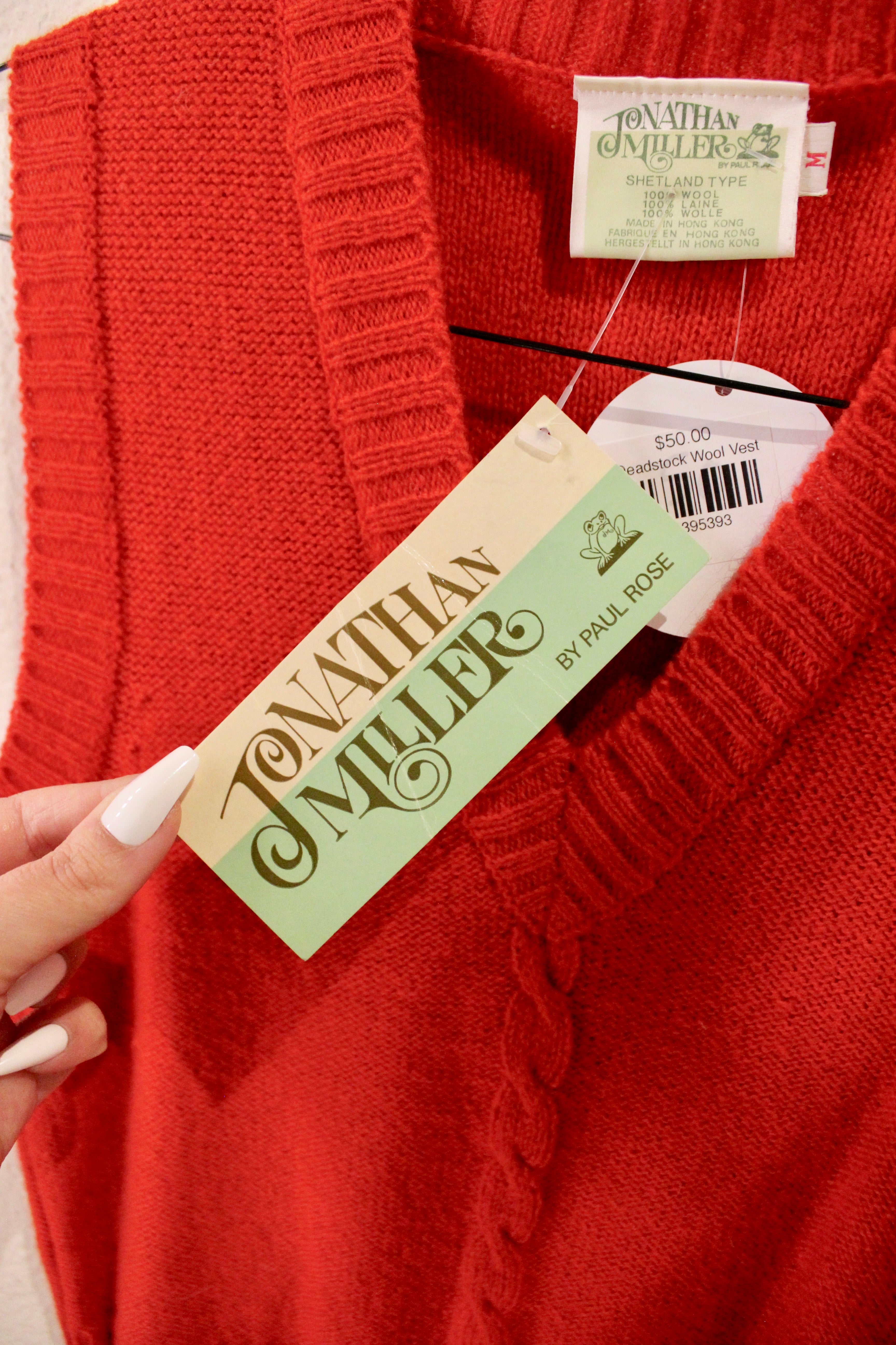 Deadstock Wool Vest