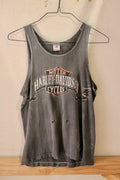 Thrashed Harley Tank
