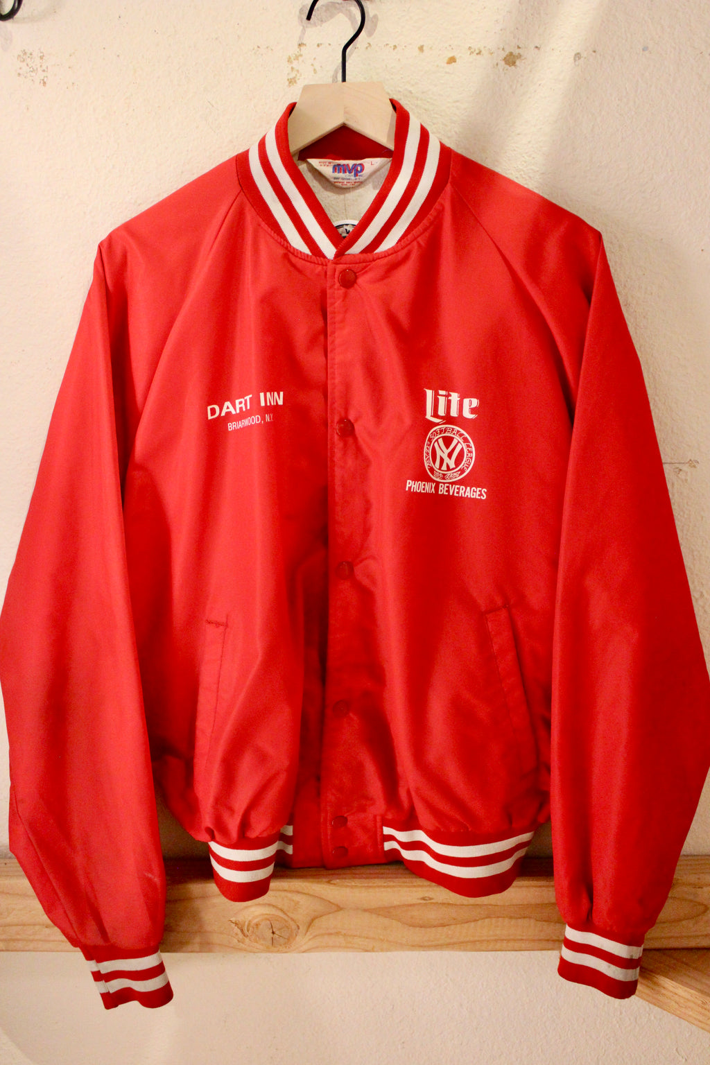 Vintage Miller Lite Bomber Jacket
