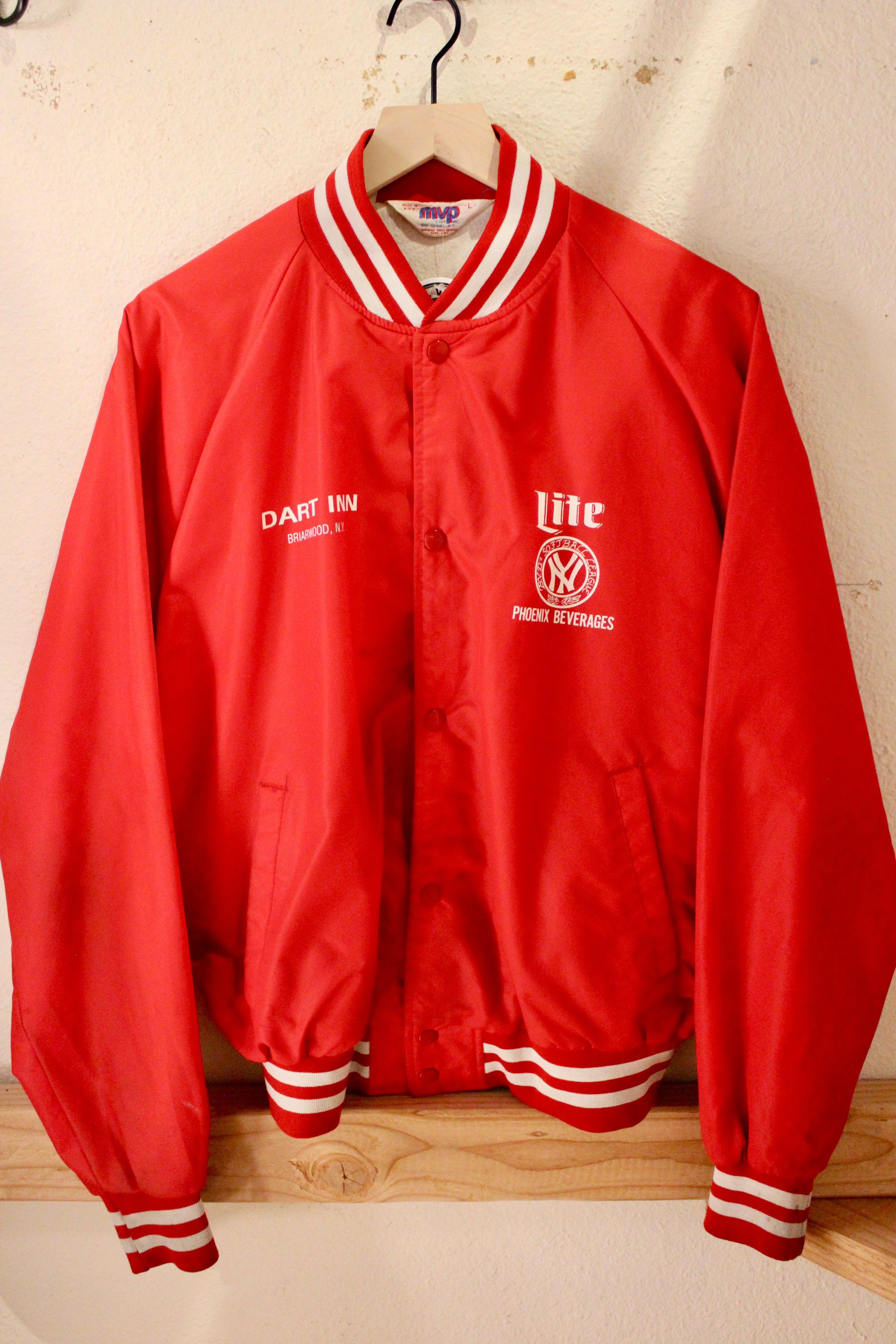 Vintage Miller Lite Bomber Jacket