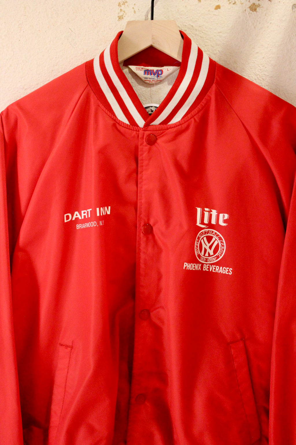 Vintage Miller Lite Bomber Jacket
