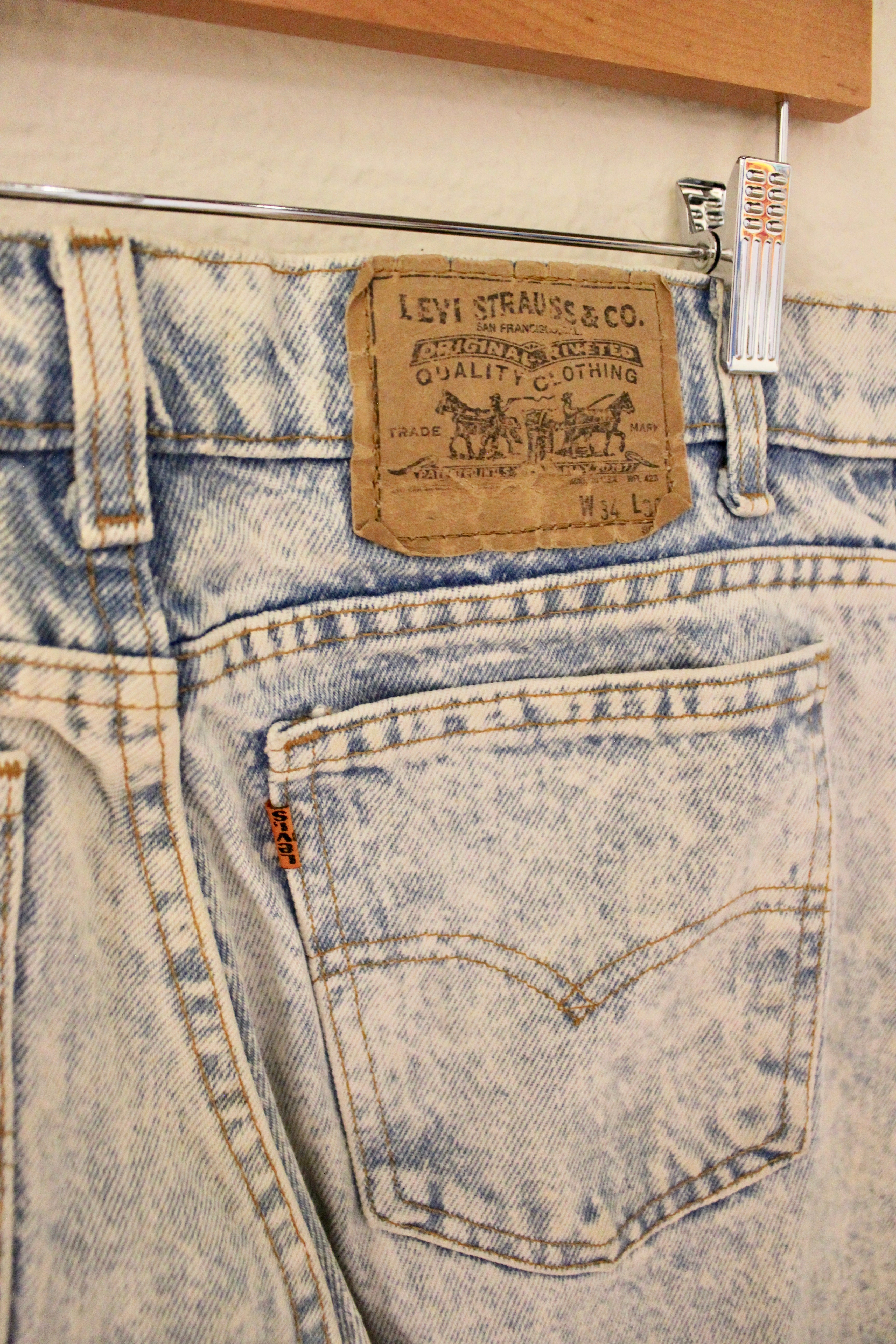 Acid Wash Orange Tabs