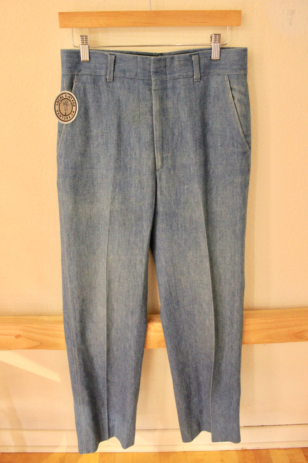 Vintage Denim Sailor Pants