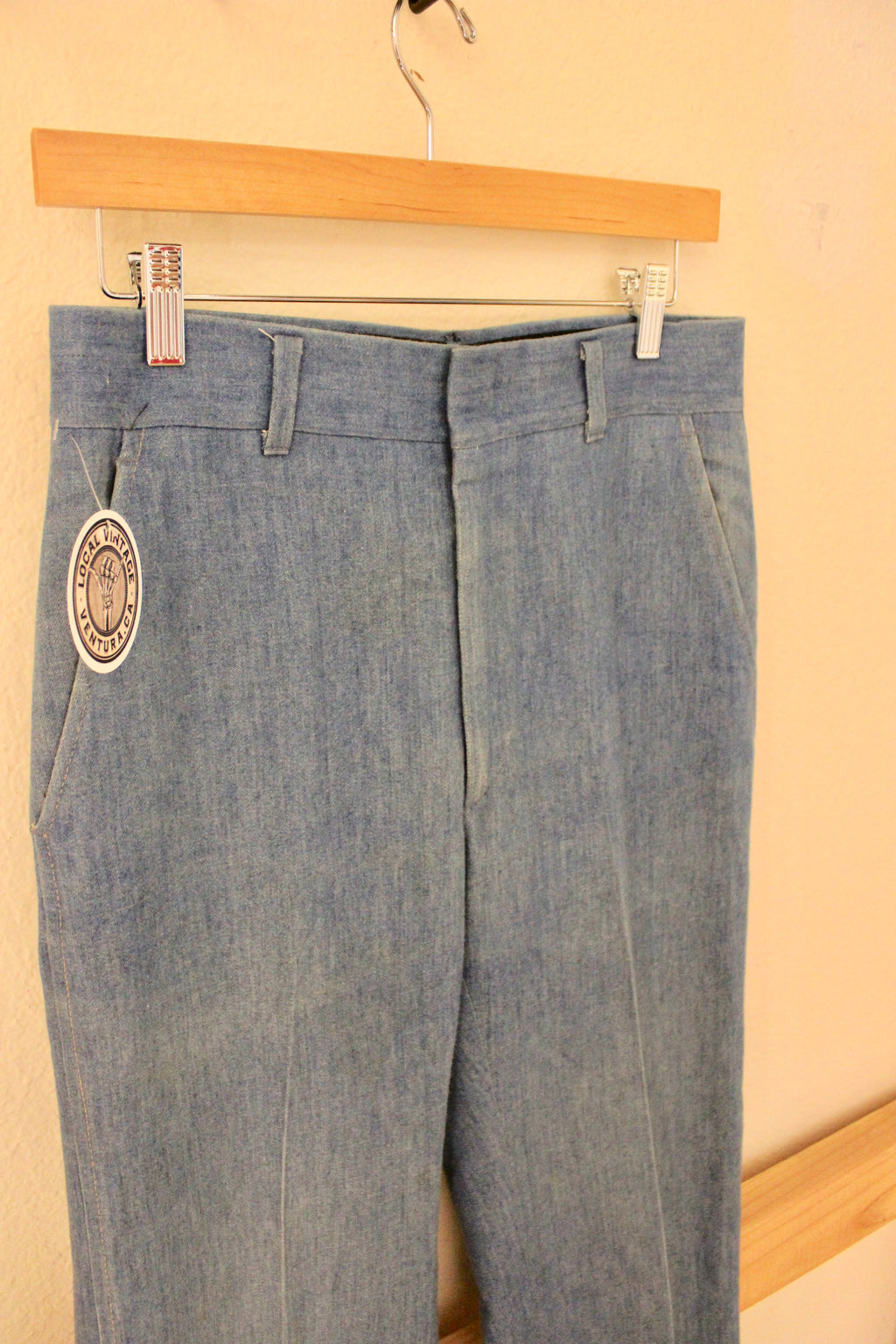 Vintage Denim Sailor Pants