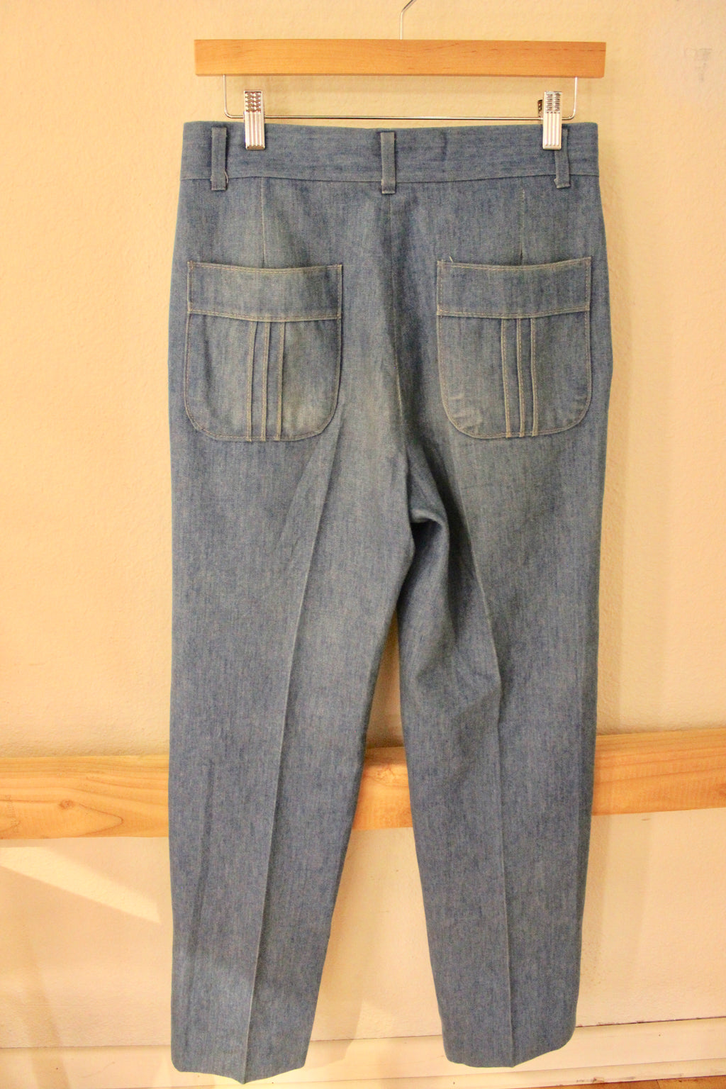 Vintage Denim Sailor Pants