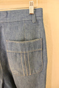 Vintage Denim Sailor Pants
