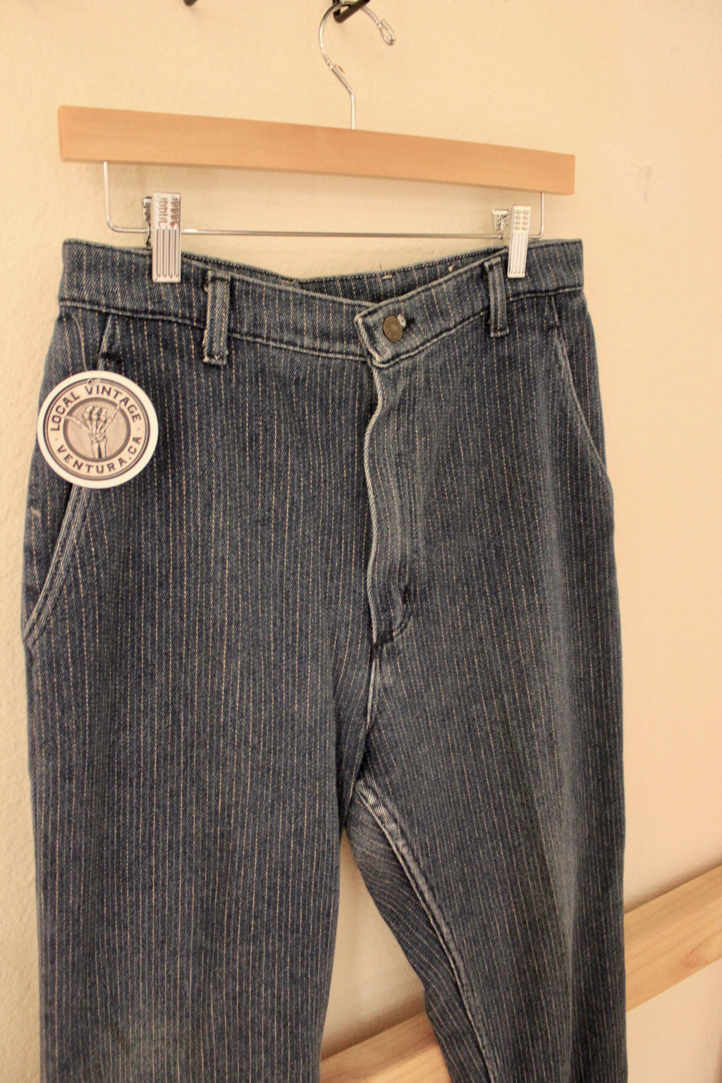 Vintage Pinstripe Wranglers
