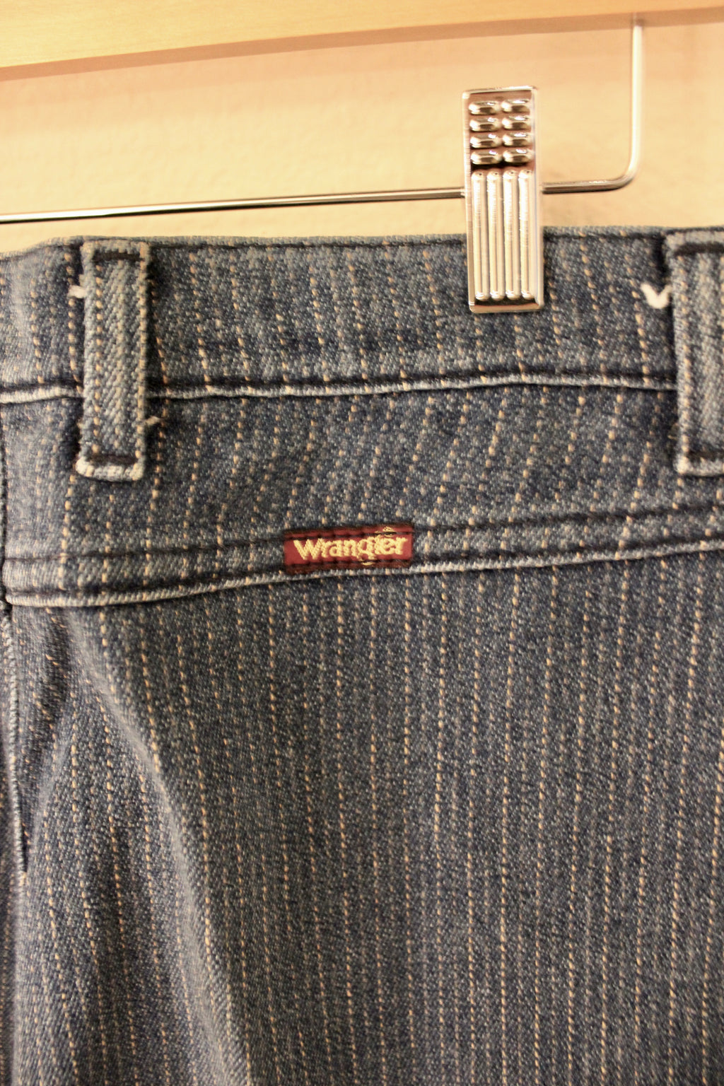 Vintage Pinstripe Wranglers