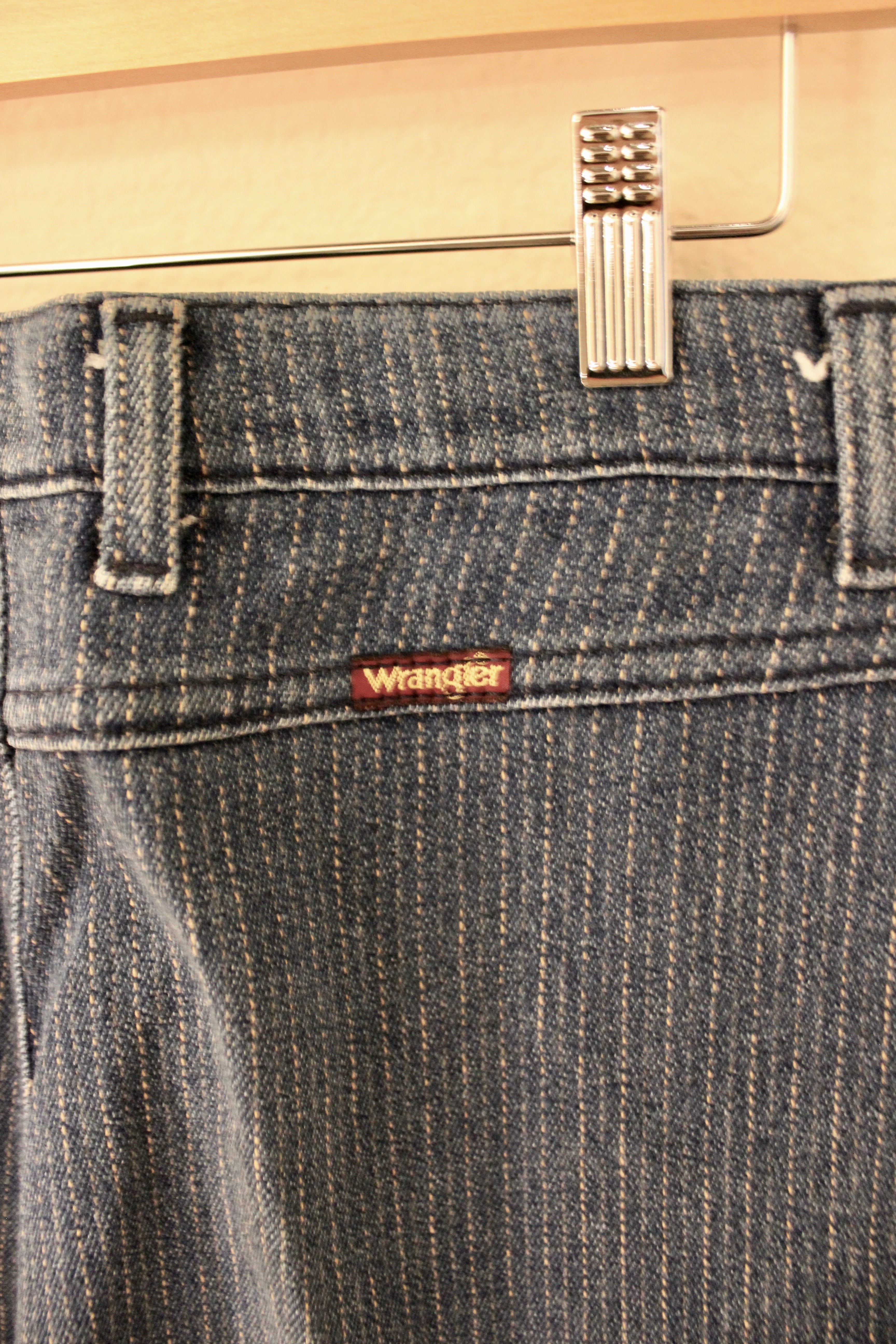 Vintage Pinstripe Wranglers