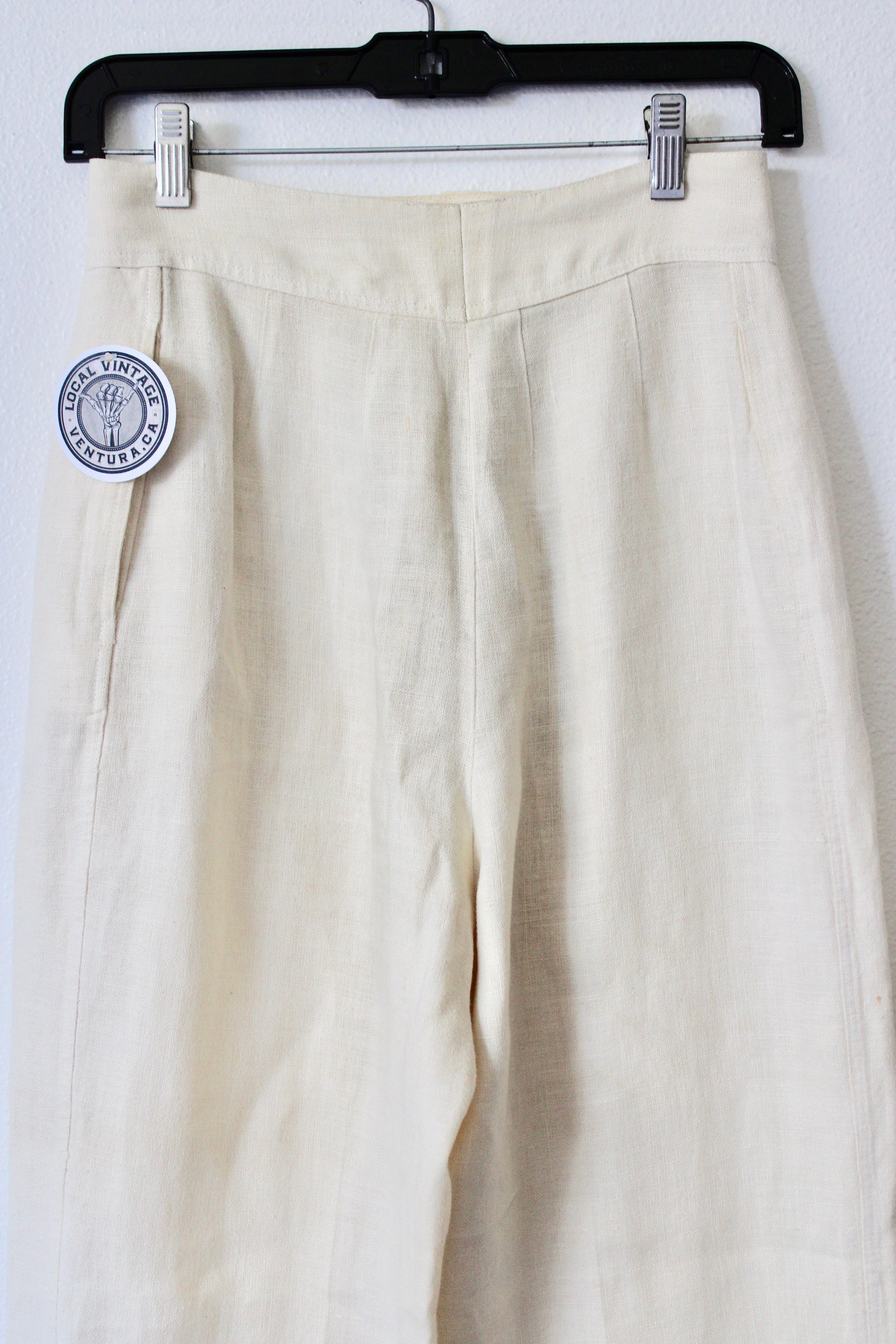 Vintage Linen Trousers
