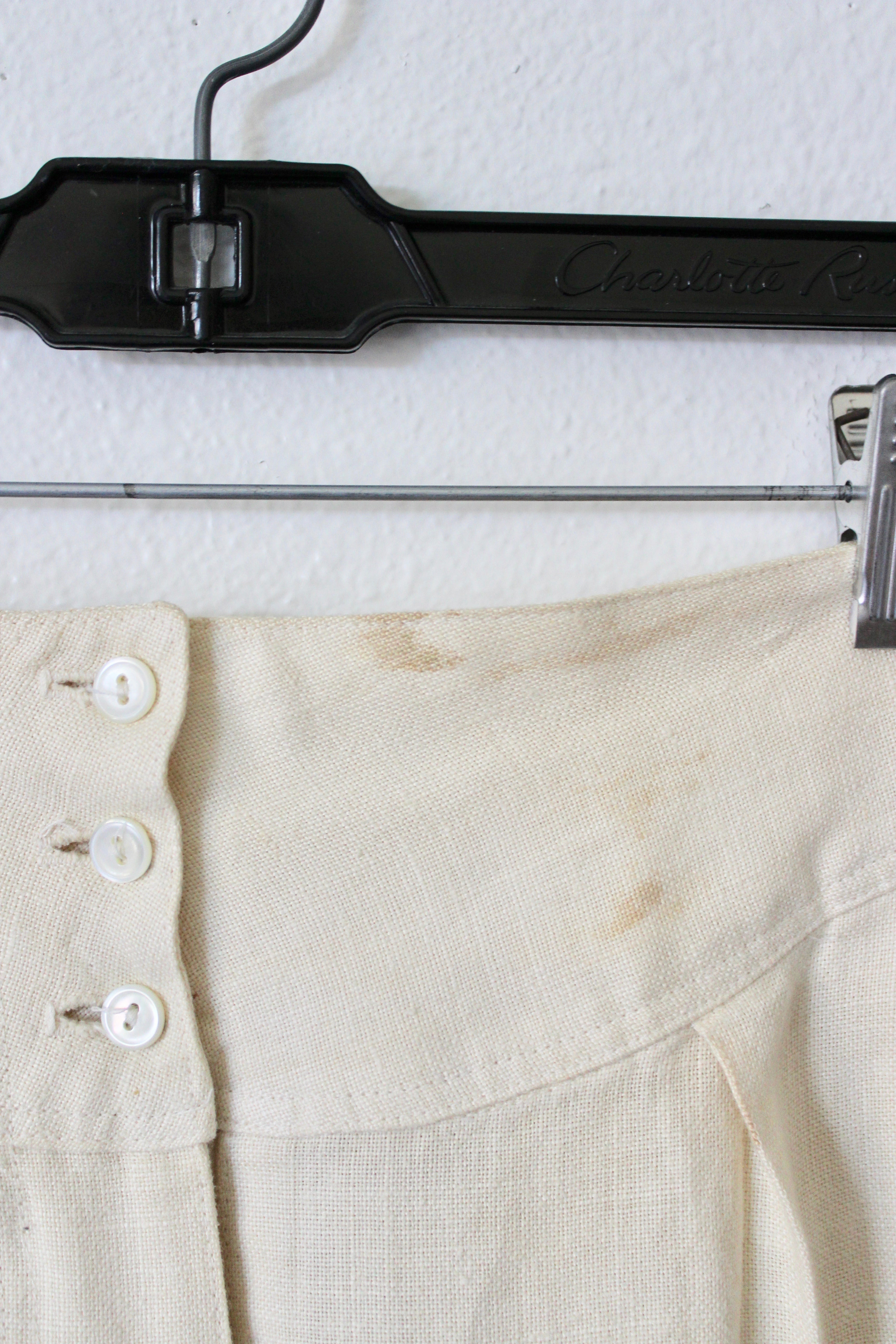 Vintage Linen Trousers