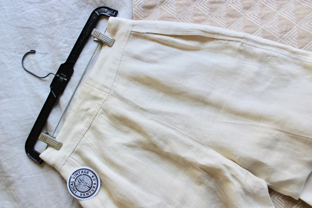 Vintage Linen Trousers