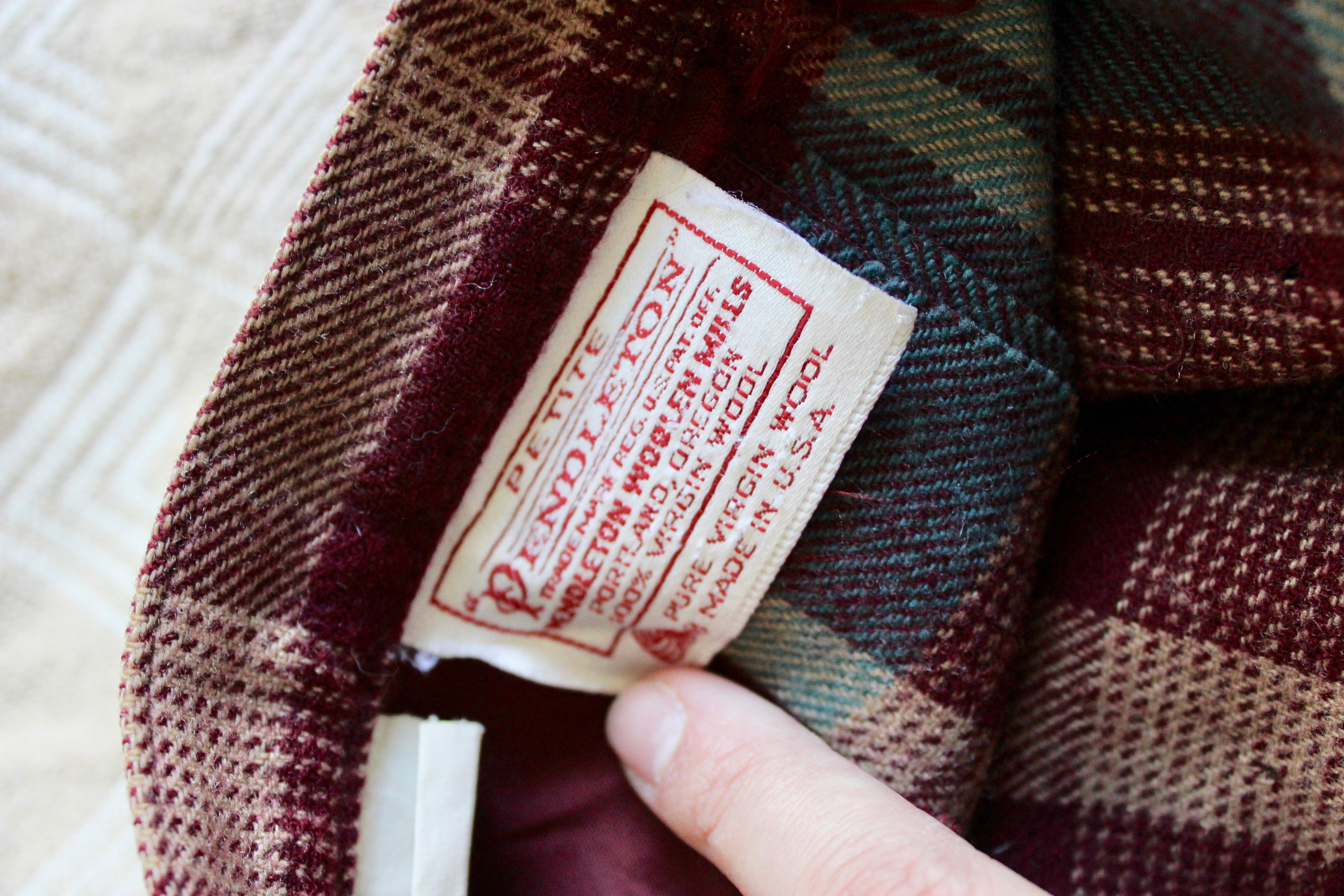 Vintage Pendleton Skirt