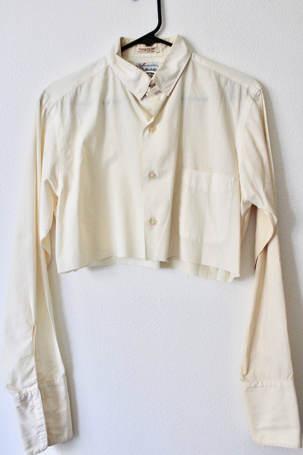 70's Cropped Button Down