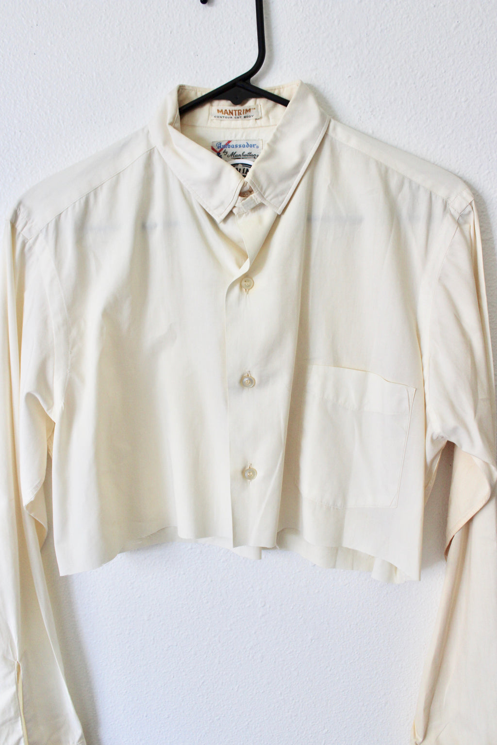 70's Cropped Button Down