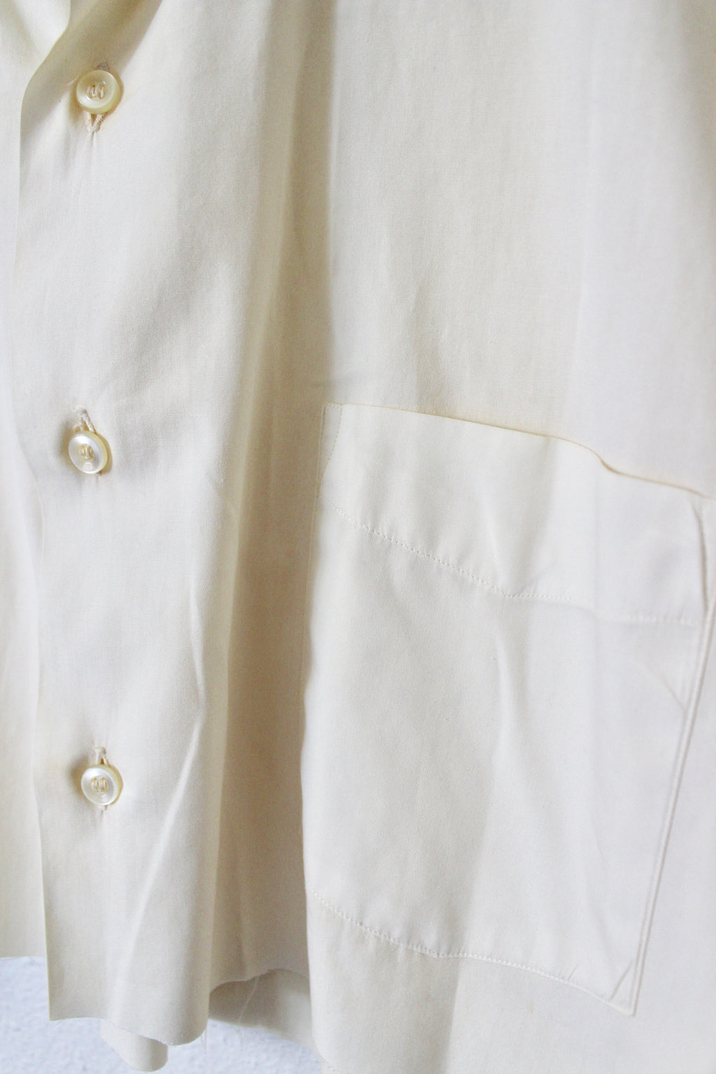 70's Cropped Button Down