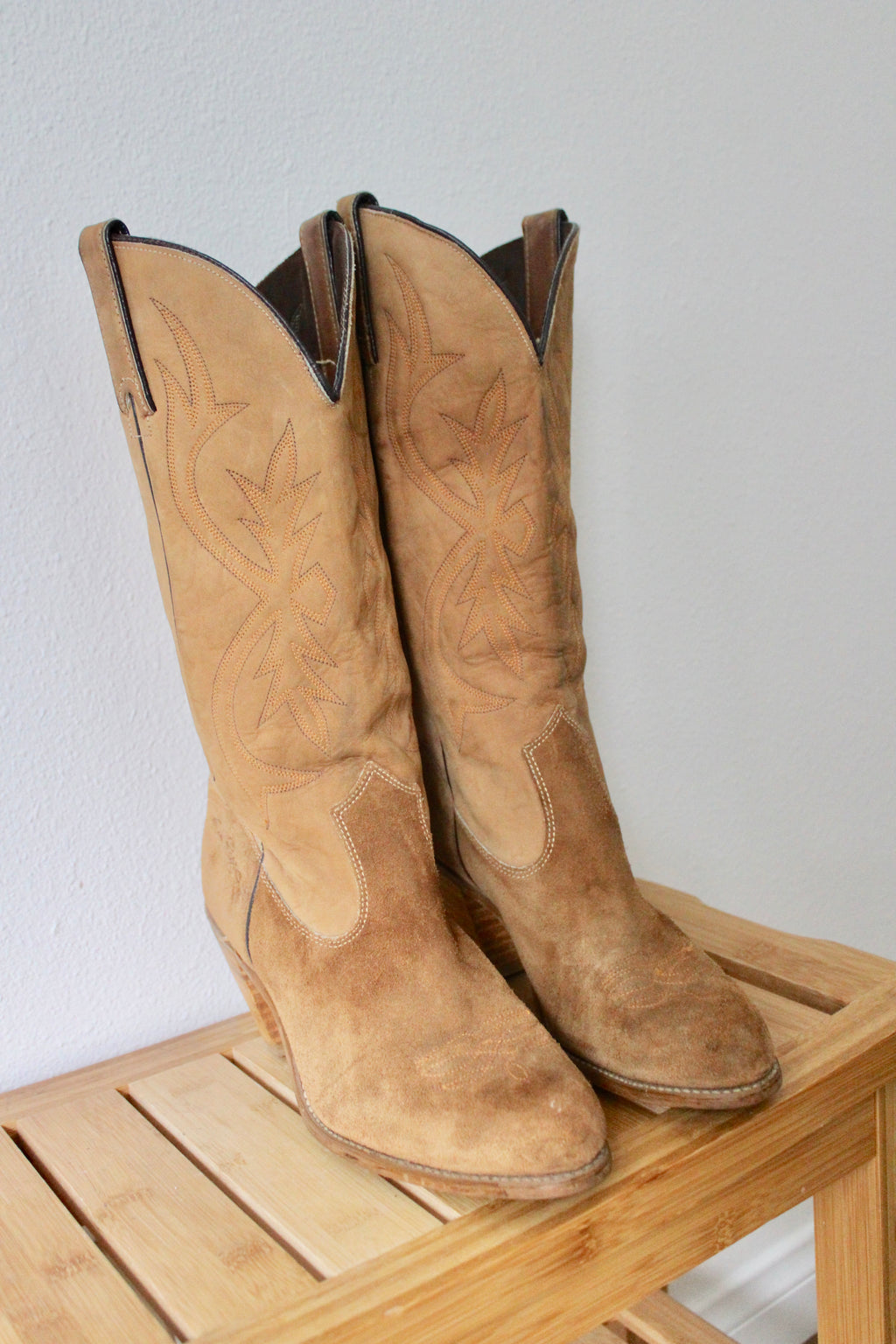 Vintage Kenny Rogers Cowboy Boots - sz 9