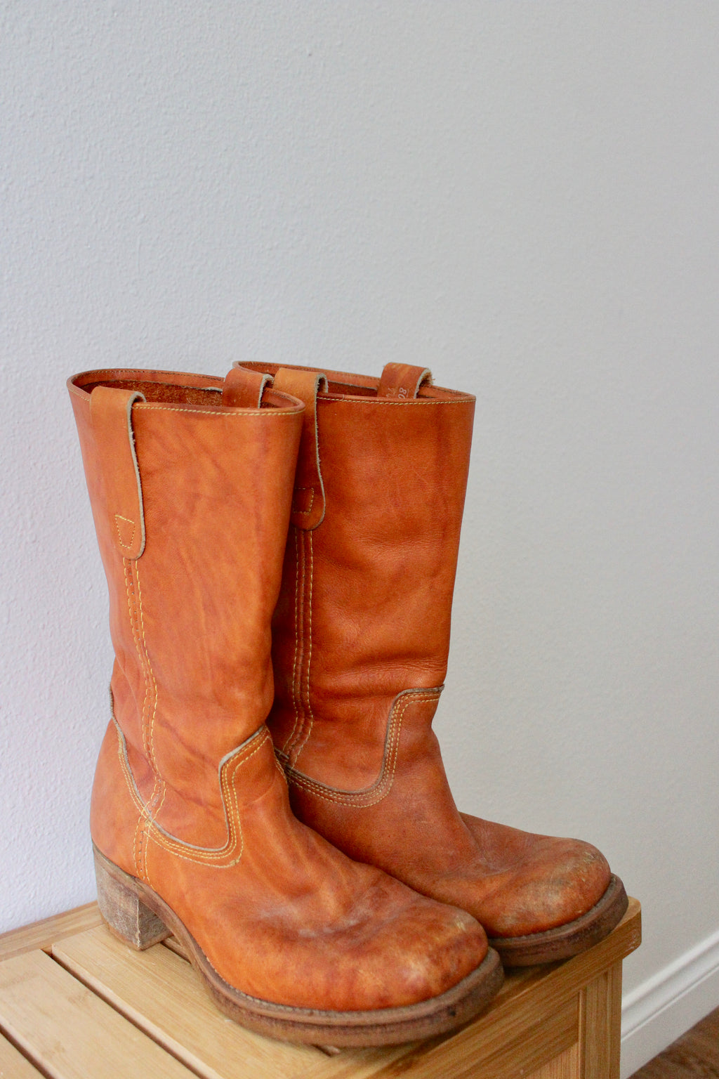 Vintage Landis Leather Boots