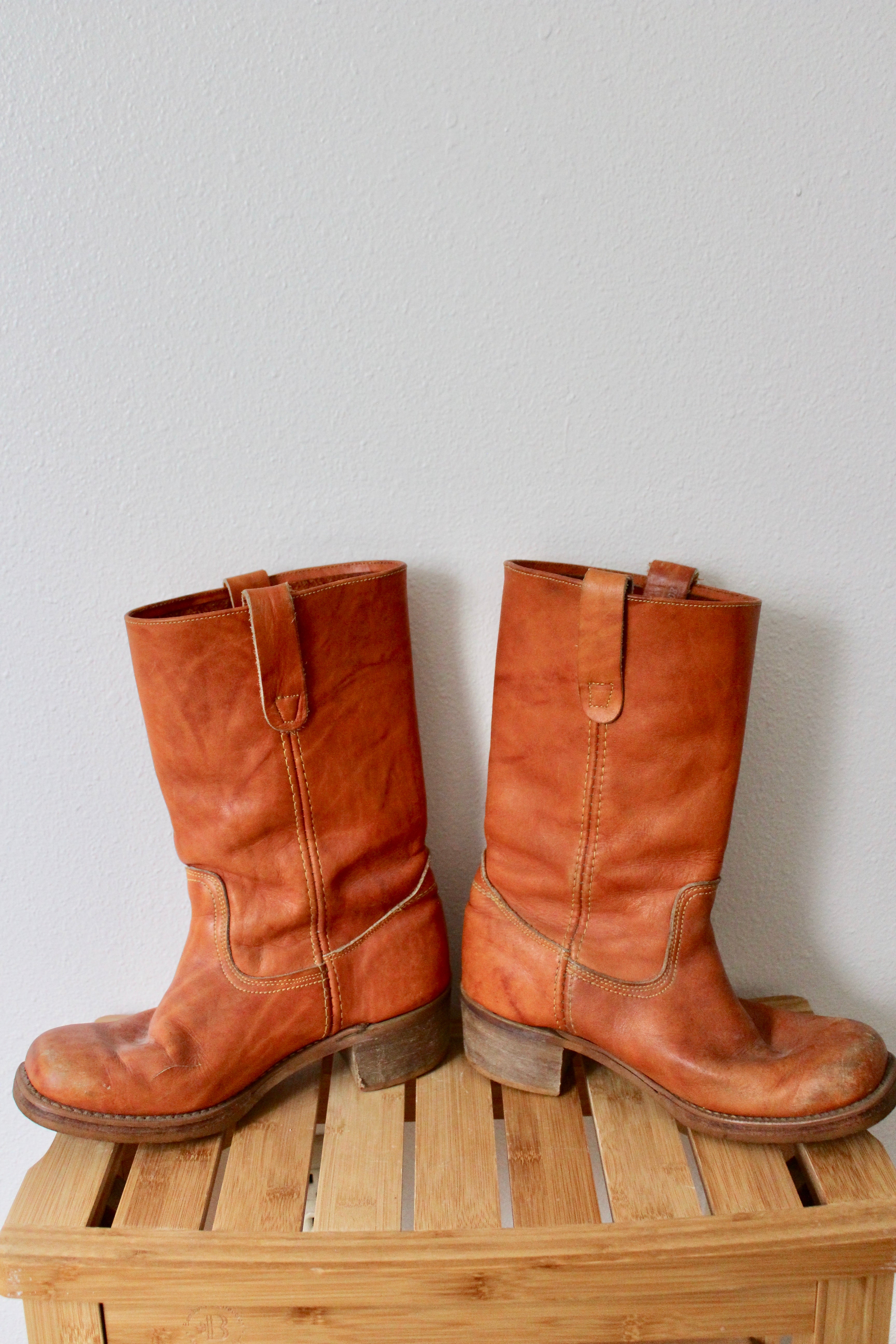 Vintage Landis Leather Boots
